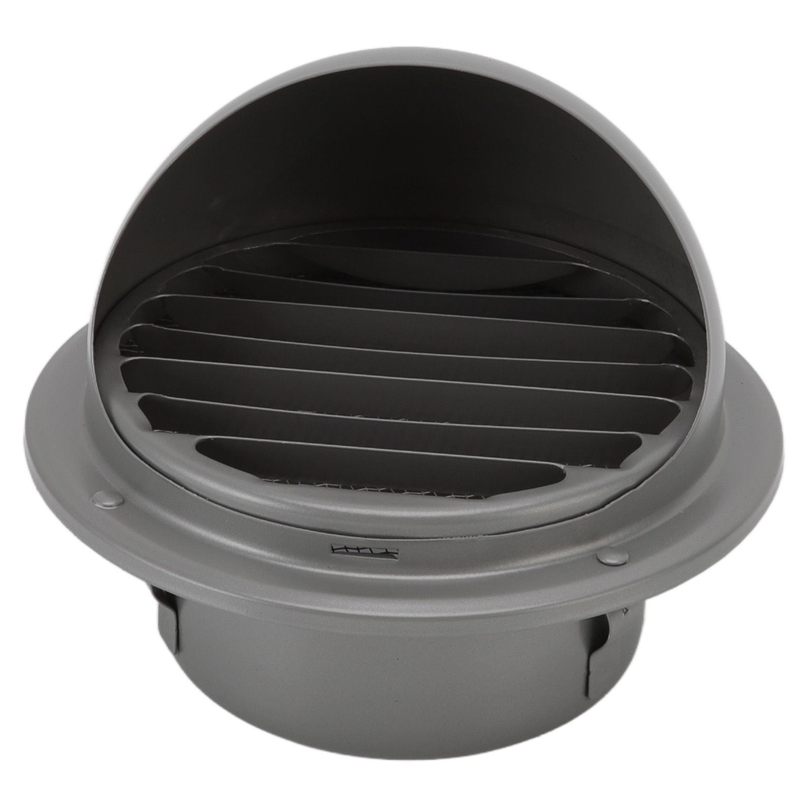 Stainless Steel Round Air Vent Louvered Cover Waterproof Windproof External Wall Vent Outlet for Ventilation System - Image 8