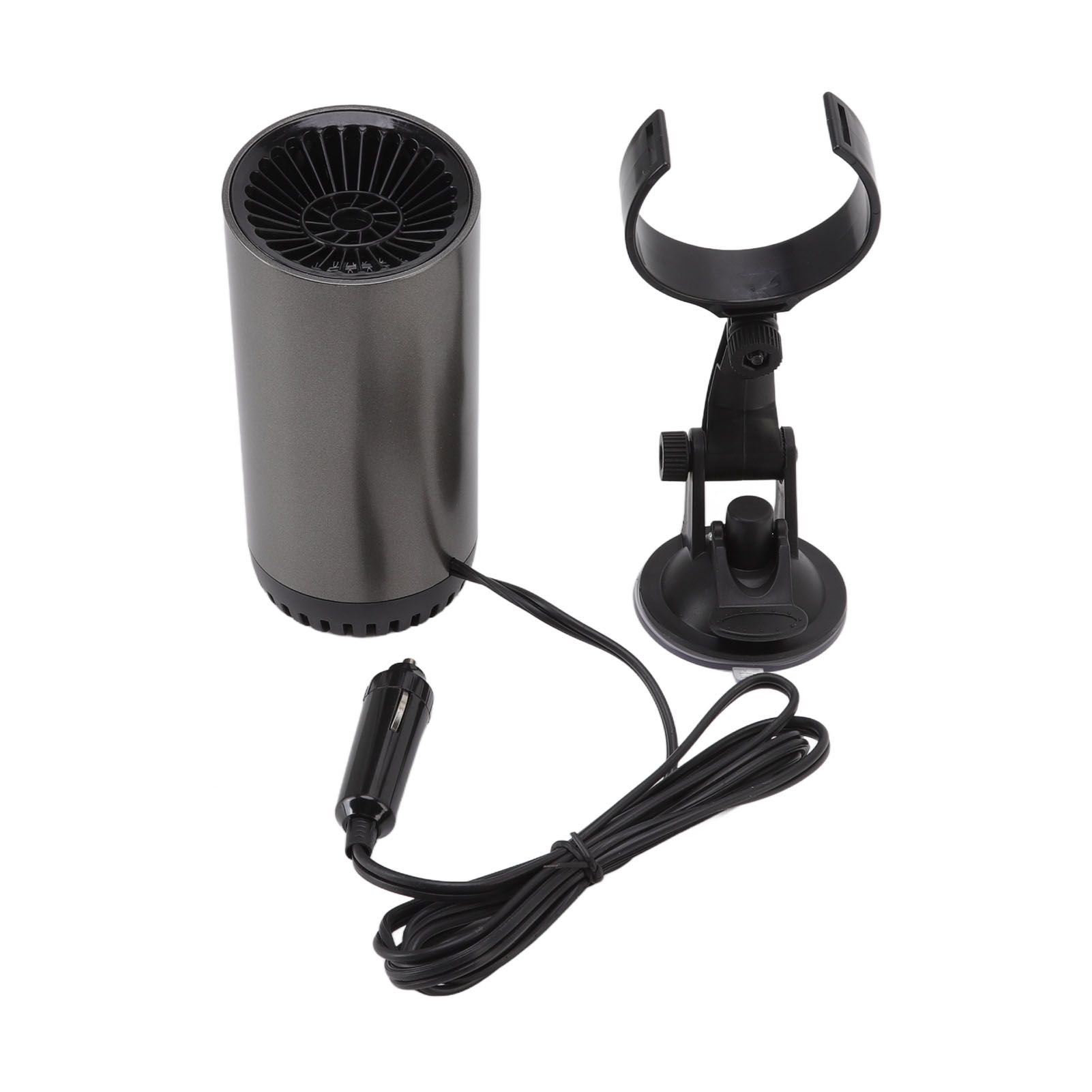Car Heater Front Windshield Defogging Heater Defroster Car Air Purifying Heater 12V with Suction Cup Bracket - Image 1