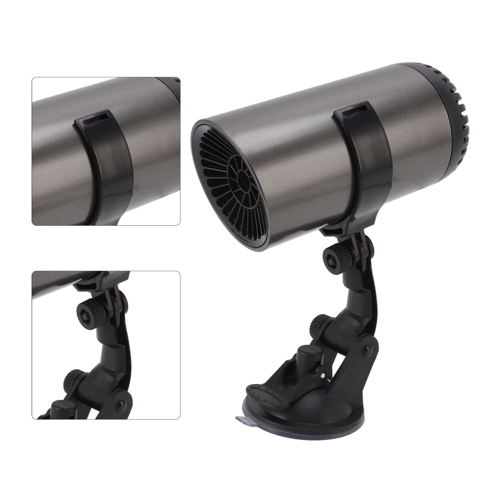 Car Heater Front Windshield Defogging Heater Defroster Car Air Purifying Heater 12V with Suction Cup Bracket - Image 7