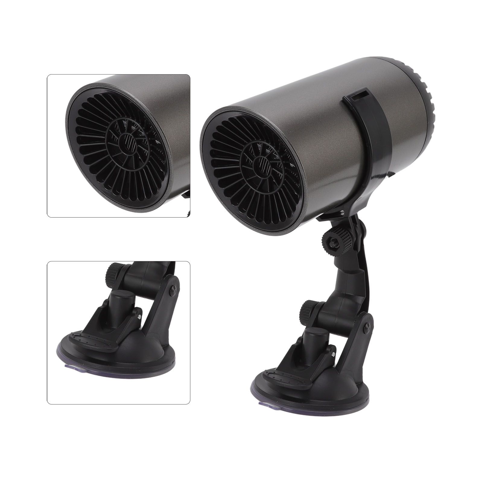 Car Heater Front Windshield Defogging Heater Defroster Car Air Purifying Heater 12V with Suction Cup Bracket - Image 8