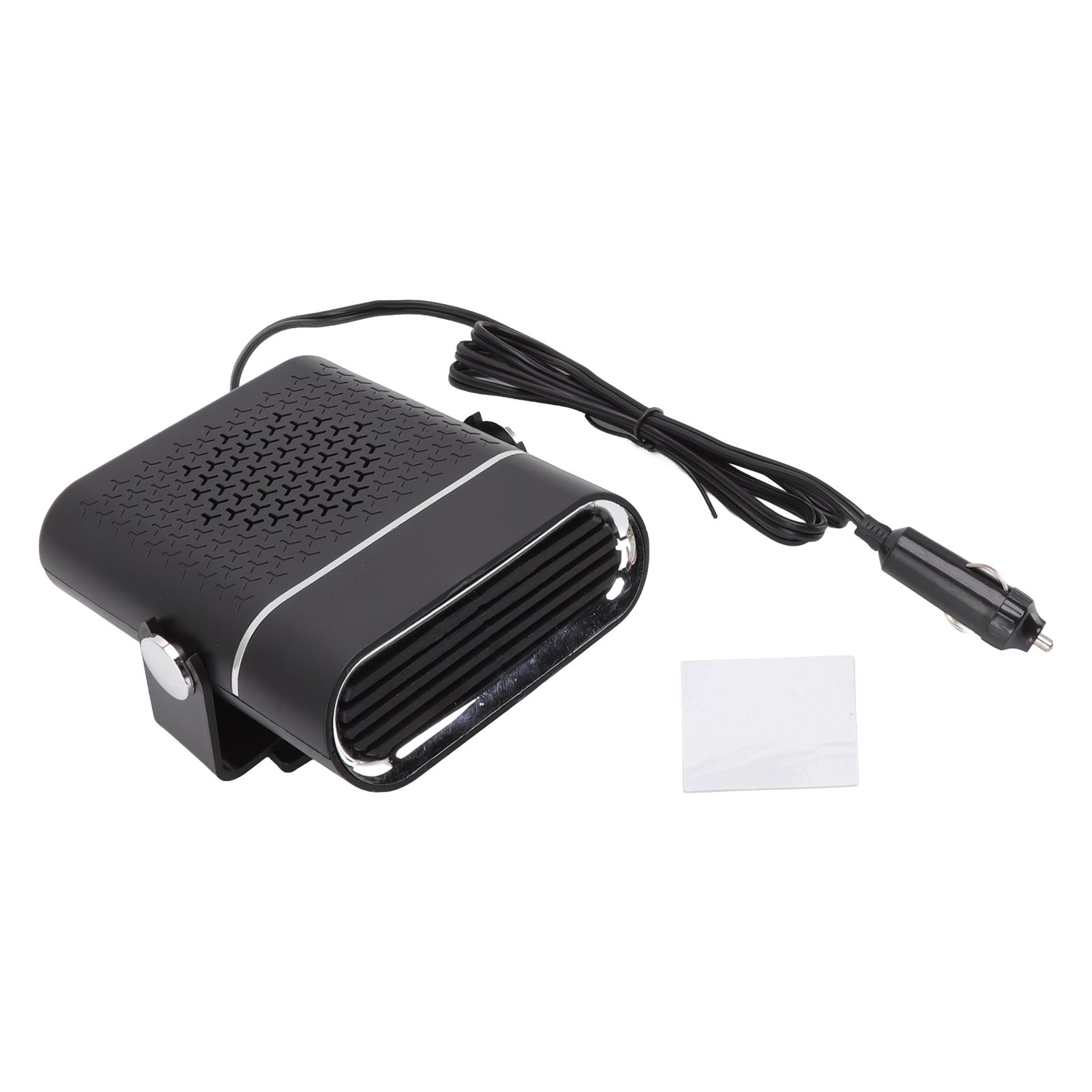Car Heater Portable Fast Heating 360 Degree Rotation Car Heater Windscreen Defroster Defogger 12V Black - Image 1