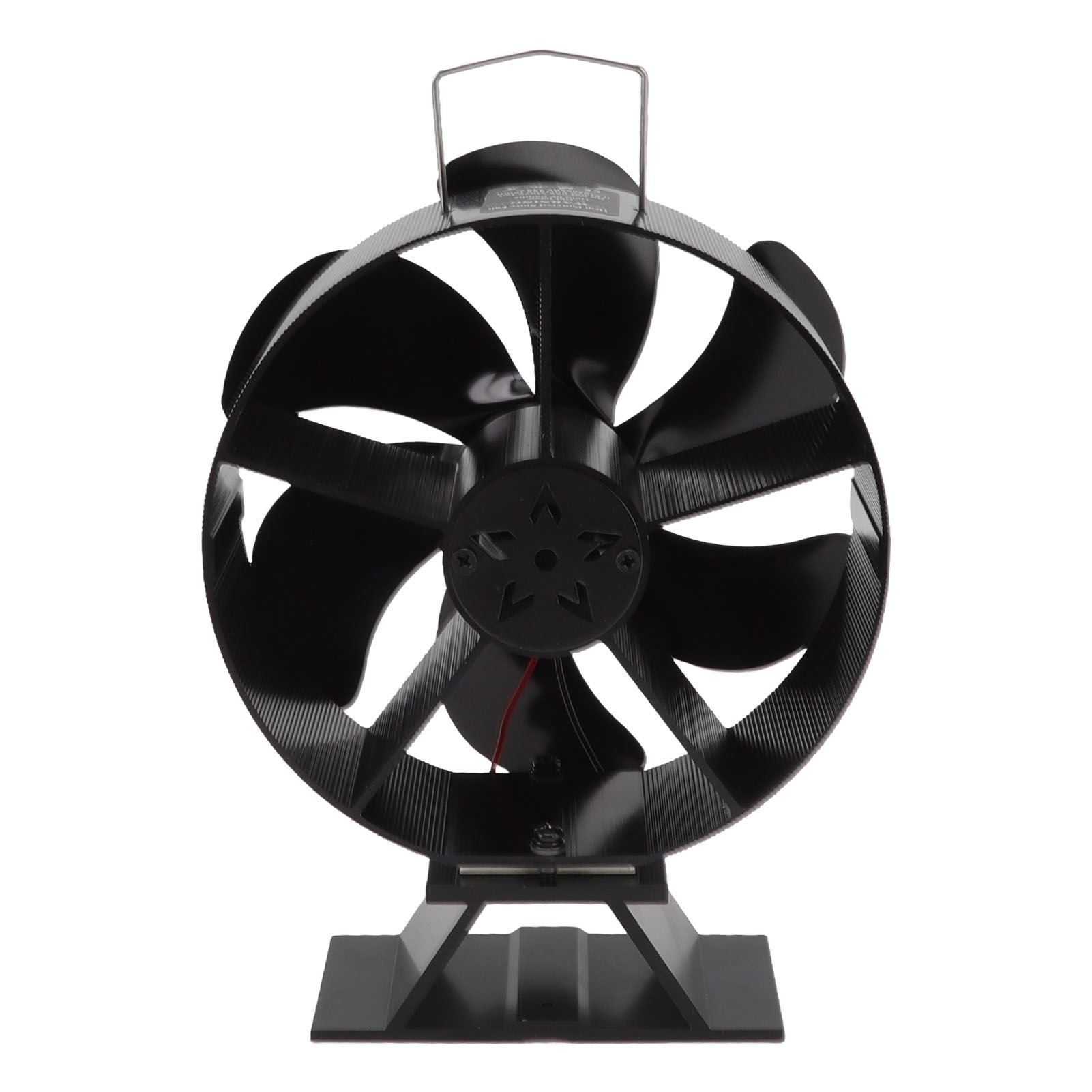 6 Blades Fireplace Fan Thermoelectric Module Wood Stove Fan Heat Powered Wood Burning Air Circulation Fan for Home - Image 7