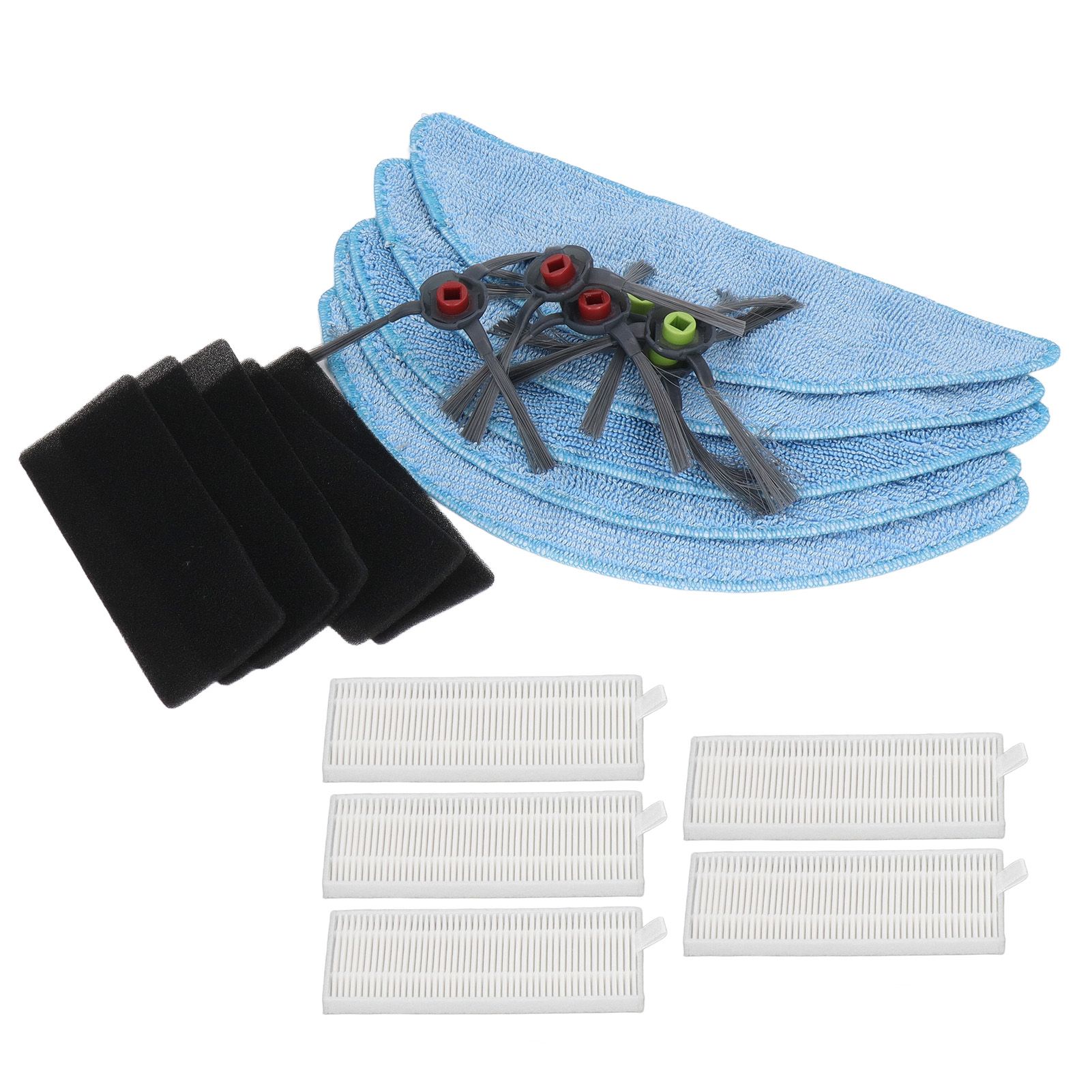 Robot Cleaner Rag Filter Set Replaceable Reusable Robot Cleaner Side Brush Set for Yeedi K600 K700 K680 - Image 4