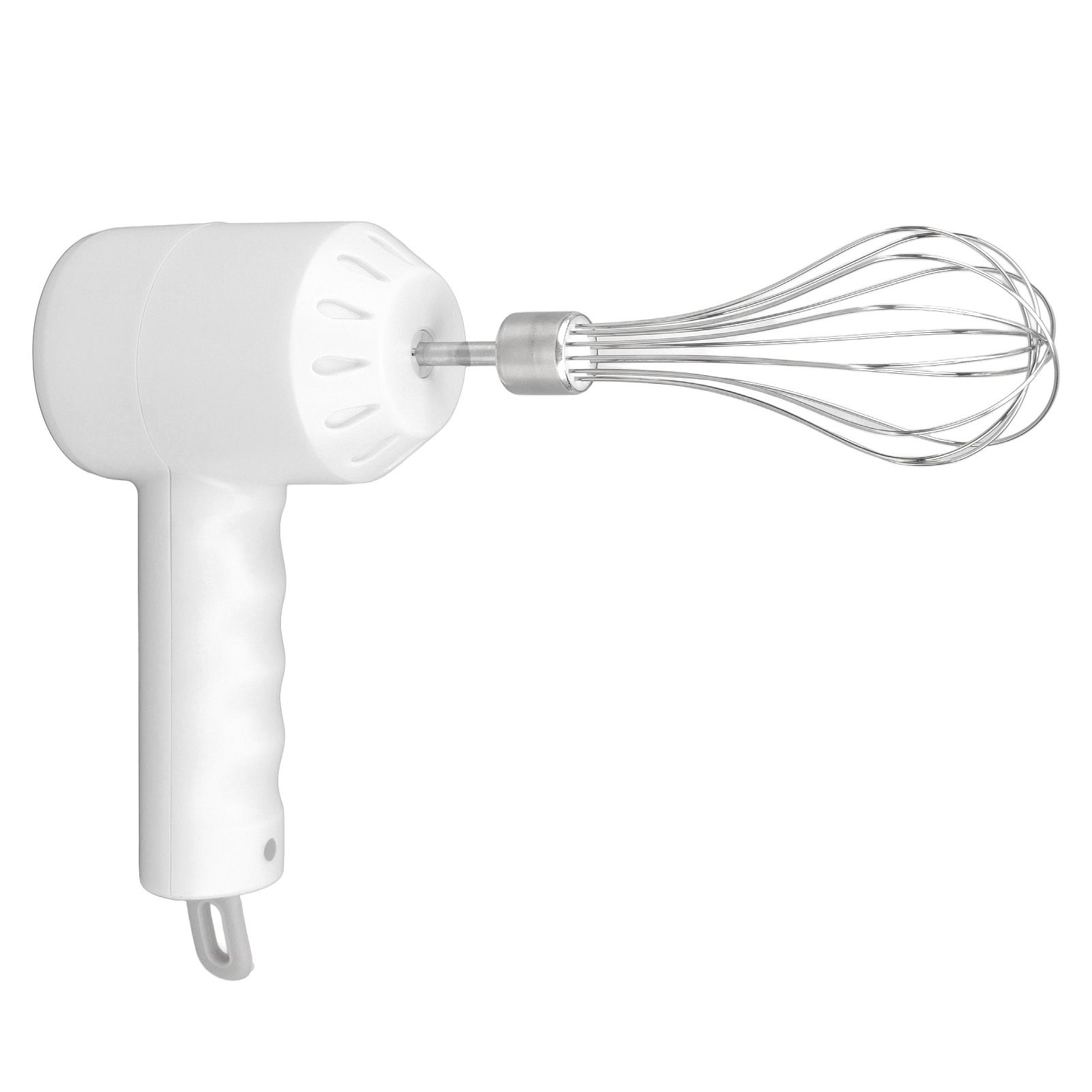 Cordless Electric Hand Mixer USB Rechargable Handheld Eggbeater Electric Milk Frother with 2 Stir Sticks for Home White - Image 6