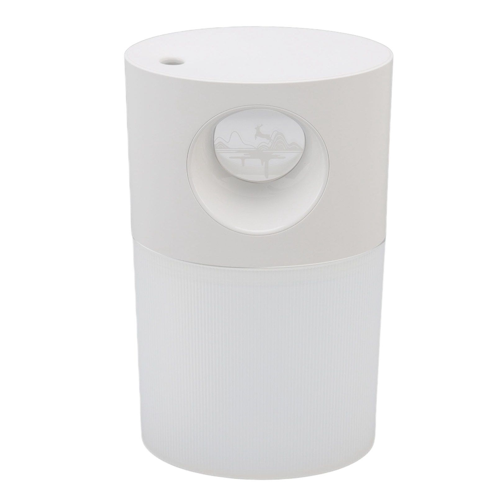 Mini Humidifier Quiet USB Rechargeable Fine Mist Portable Desktop Humidifier with Night Light for Home Office 350ml White - Image 4
