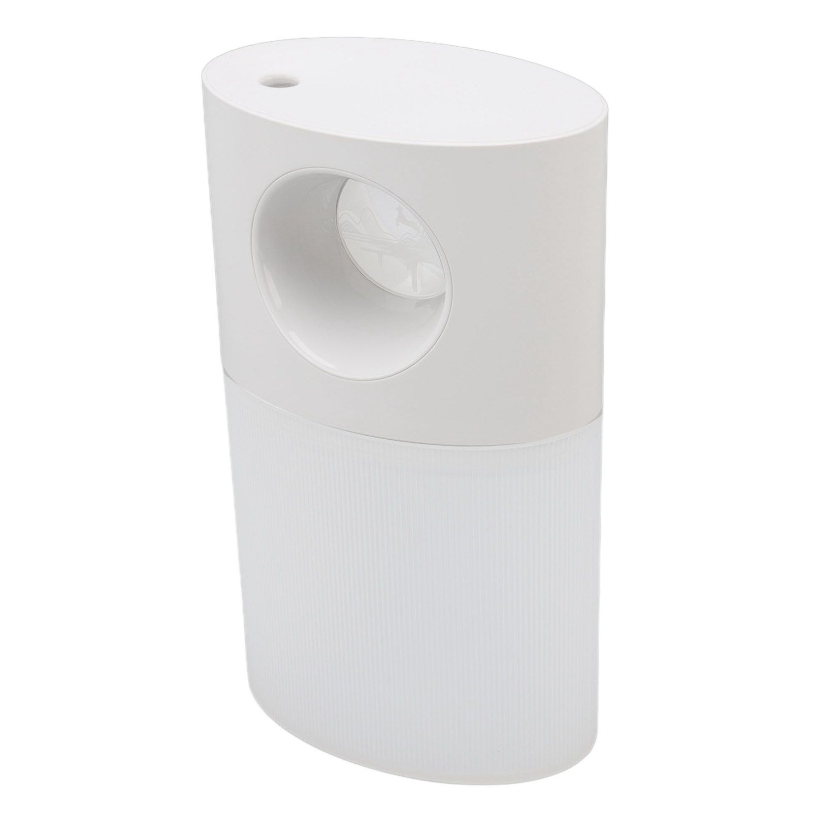 Mini Humidifier Quiet USB Rechargeable Fine Mist Portable Desktop Humidifier with Night Light for Home Office 350ml White - Image 5
