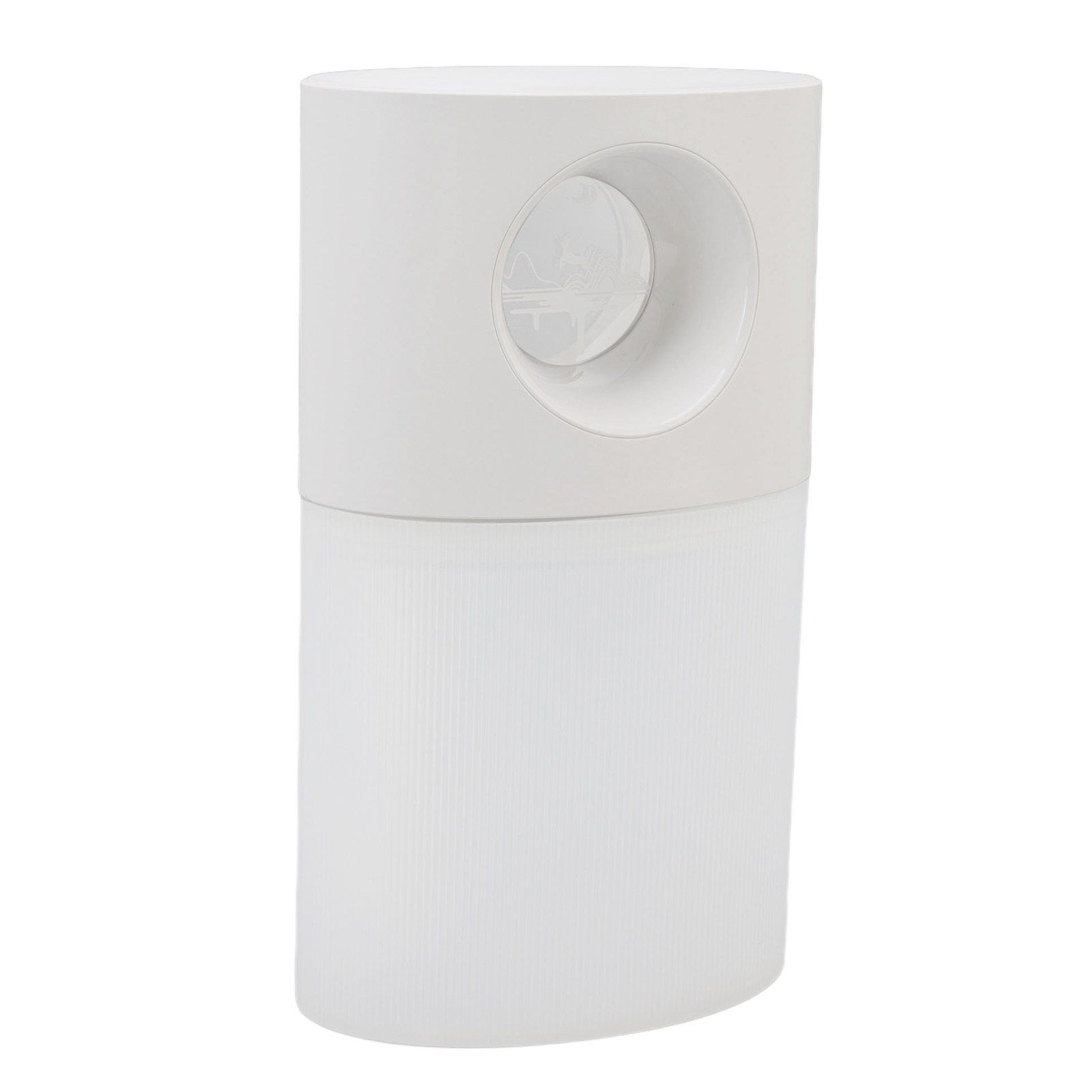 Mini Humidifier Quiet USB Rechargeable Fine Mist Portable Desktop Humidifier with Night Light for Home Office 350ml White - Image 7