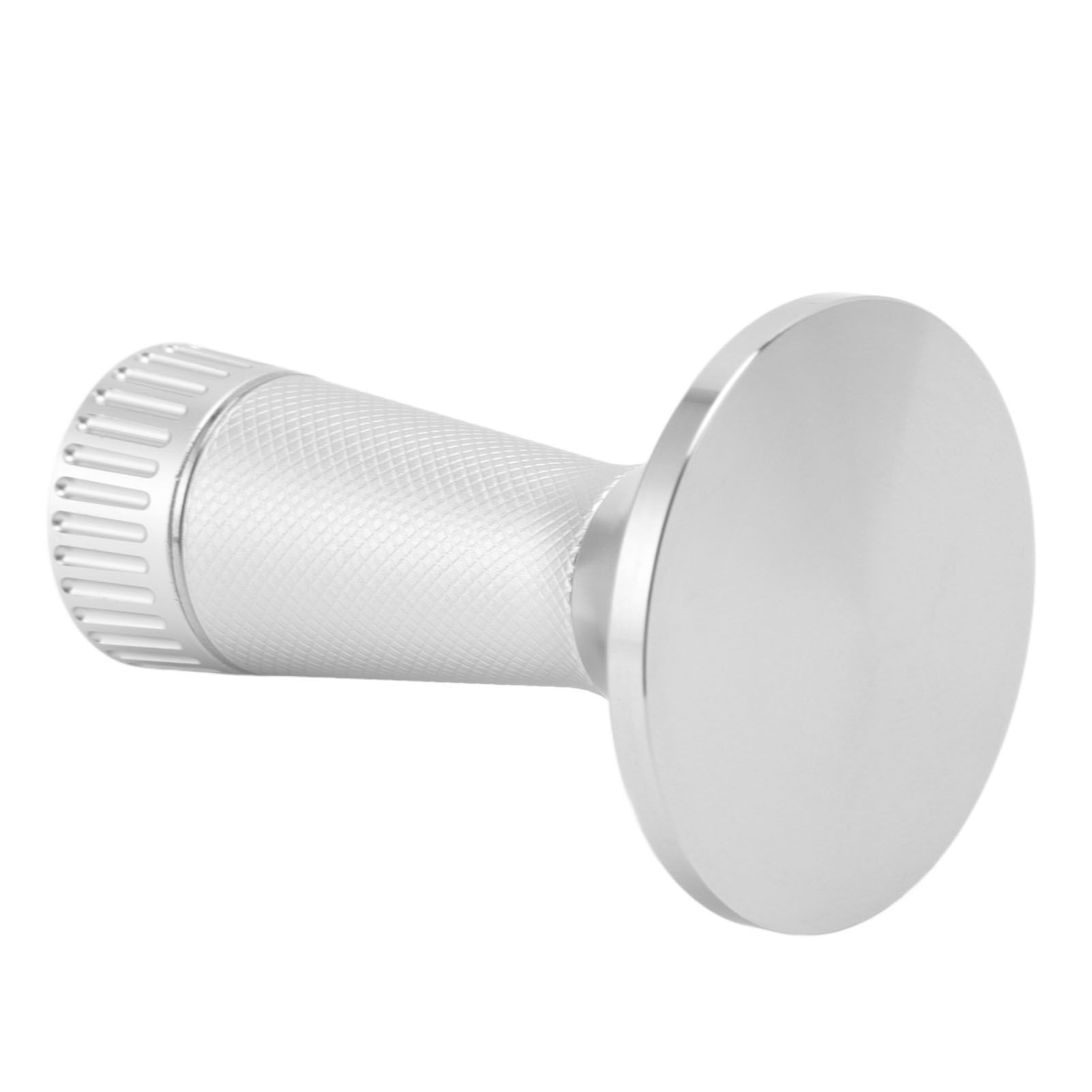 Coffee Tamper Stirrer Set Stainless Steel 2 in 1 58.3mm Coffee Tamper Distribution Needle for Kitchen Silver - Image 6
