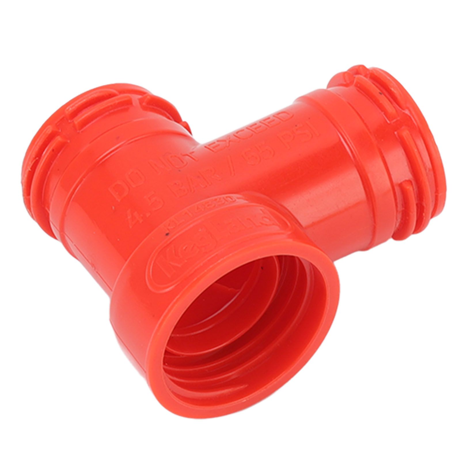 Beer Barrel Tee Adapter Plastic Carbonation Cap Tee Fitting Adapter Oxygen Free Brewing Soda PET Bottles Filling Cap 3 Way Adapter - Image 4