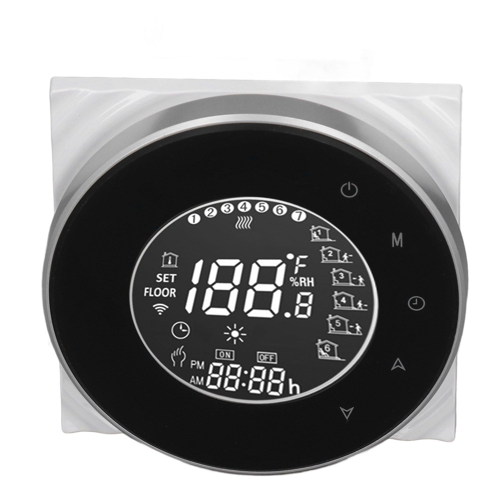 Smart Floor Heat Thermostat Voice Phone Control LCD Touch Screen WiFi Thermostat for Electric Heating Systems 95‑240VAC - Image 2