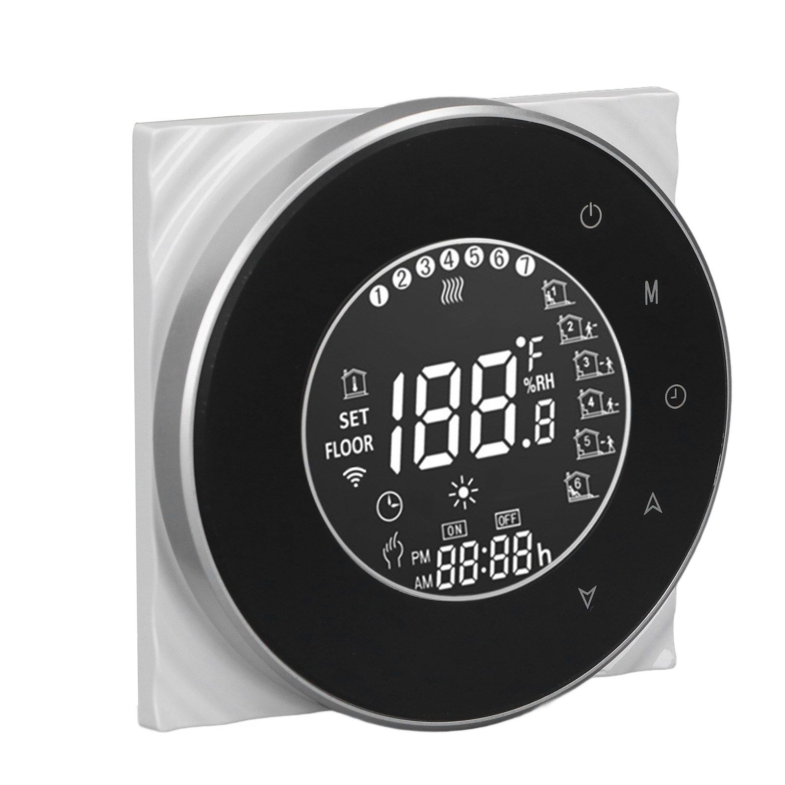 Smart Floor Heat Thermostat Voice Phone Control LCD Touch Screen WiFi Thermostat for Electric Heating Systems 95‑240VAC - Image 4