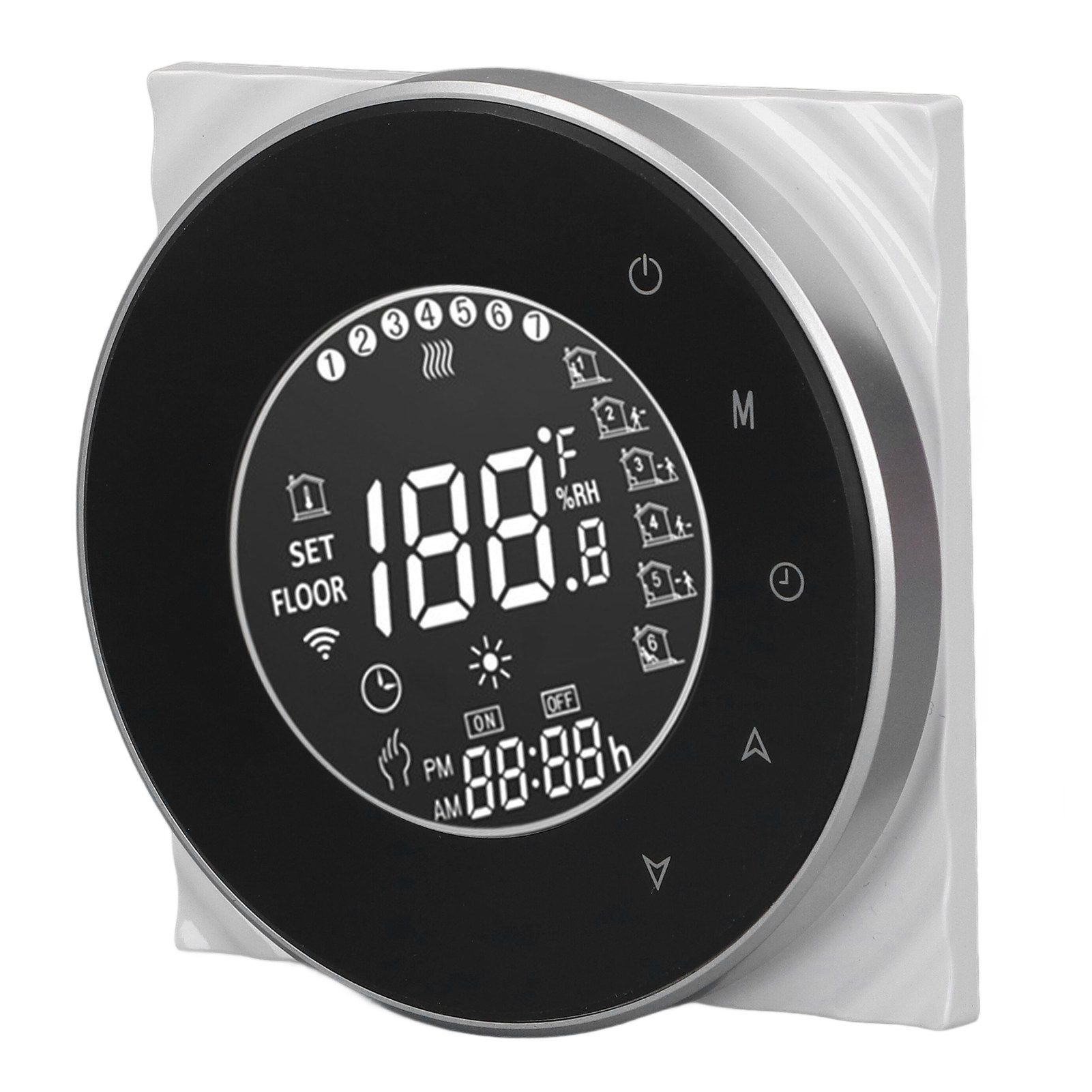 Smart Floor Heat Thermostat Voice Phone Control LCD Touch Screen WiFi Thermostat for Electric Heating Systems 95‑240VAC - Image 5