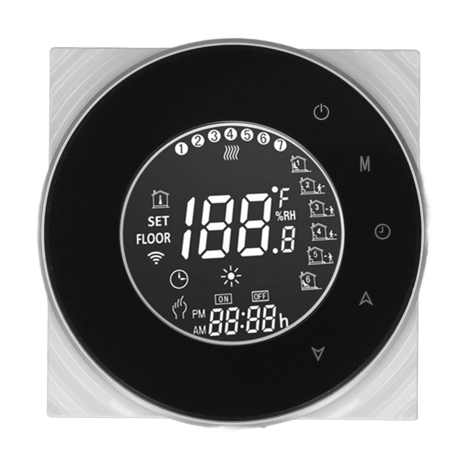 Smart Floor Heat Thermostat Voice Phone Control LCD Touch Screen WiFi Thermostat for Electric Heating Systems 95‑240VAC - Image 7