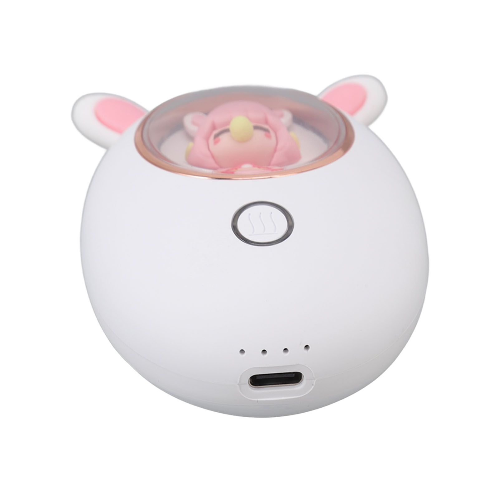 Rechargeable Hand Warmer USB 3000mAh Portable Electric Hand Warmer Power Bank Men Women Winter Gifts for Outdoor Sports Golf Camping White - Image 8