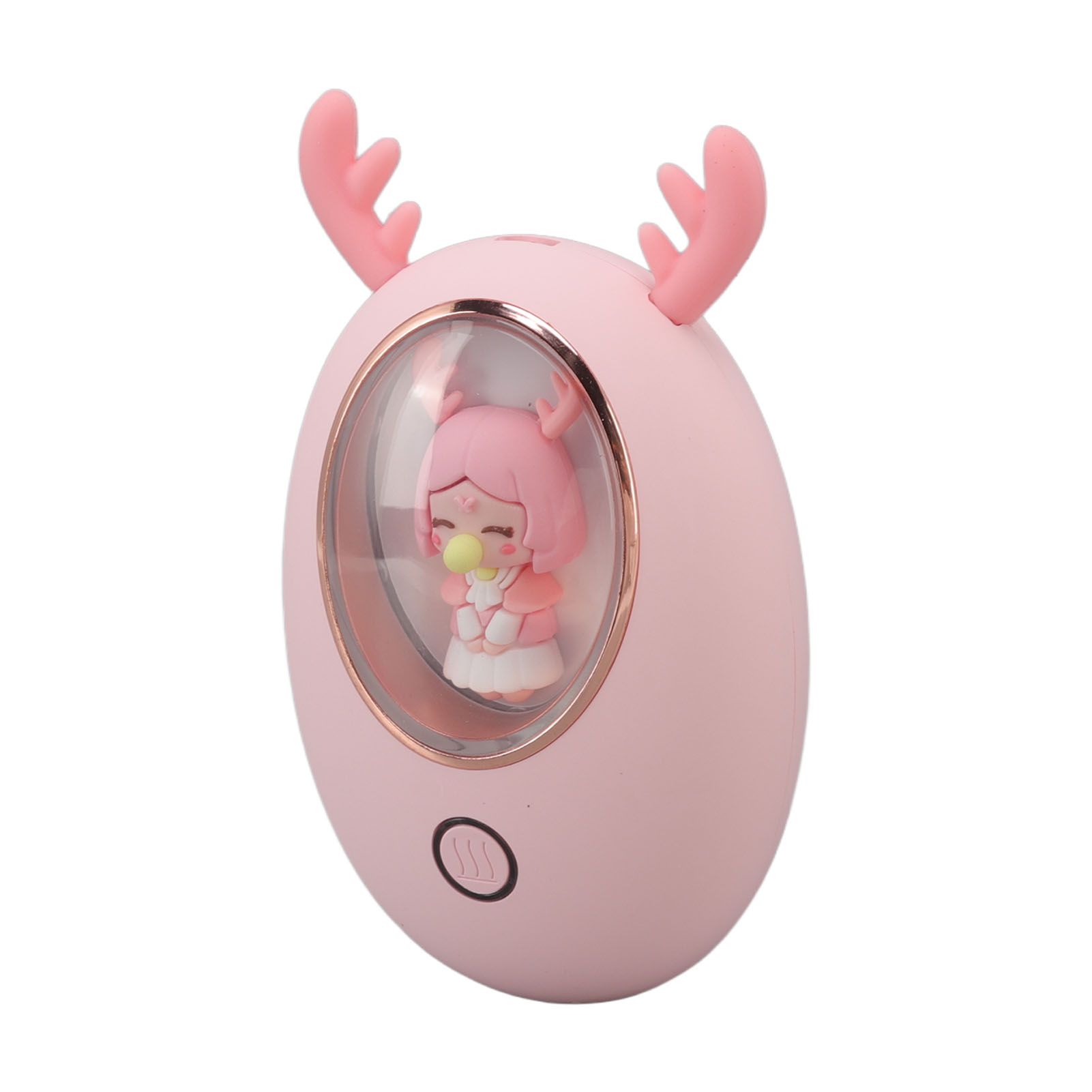 Rechargeable Hand Warmer USB 3000mAh Portable Electric Hand Warmer Power Bank Men Women Winter Gifts for Outdoor Sports Golf Camping Pink - Image 7