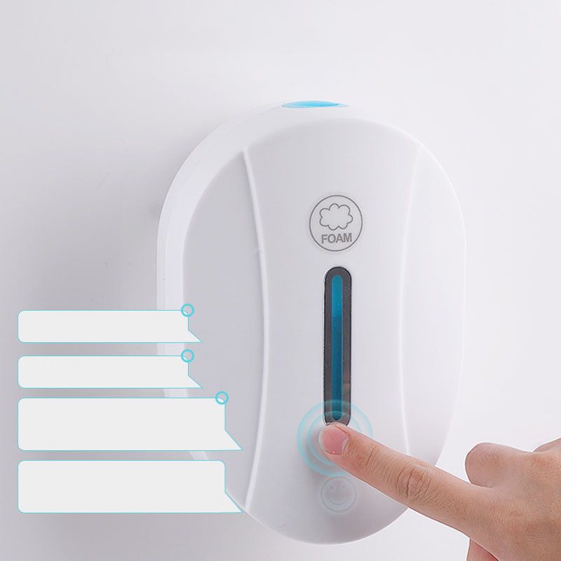 Wall Mounted Smart Soap Sensor with Indicator Light Touchless Automatic Induction Soap Dispenser Foam Type - Image 3