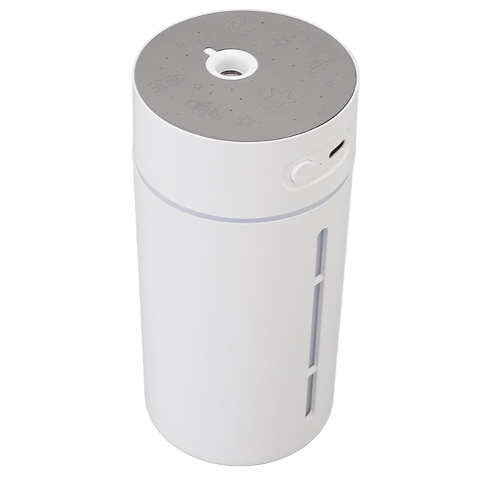 Mini Humidifier 250ml USB Charge Projector Light Cool Visible Water Level Desk Humidifier for Bedroom Office Car - Image 4