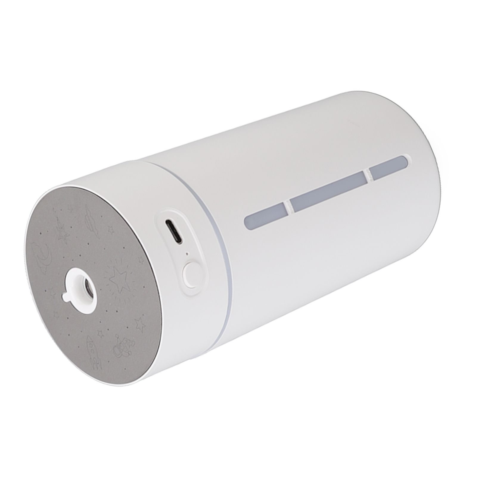 Mini Humidifier 250ml USB Charge Projector Light Cool Visible Water Level Desk Humidifier for Bedroom Office Car - Image 5