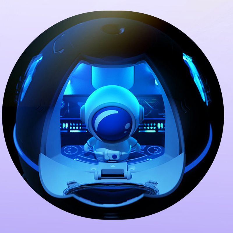 Humidifier with Colorful Night Light Aroma Essential Oil Diffuser Space Capsule Large Mist Mini Humidifiers for Bedroom Office Pink USB - Image 4