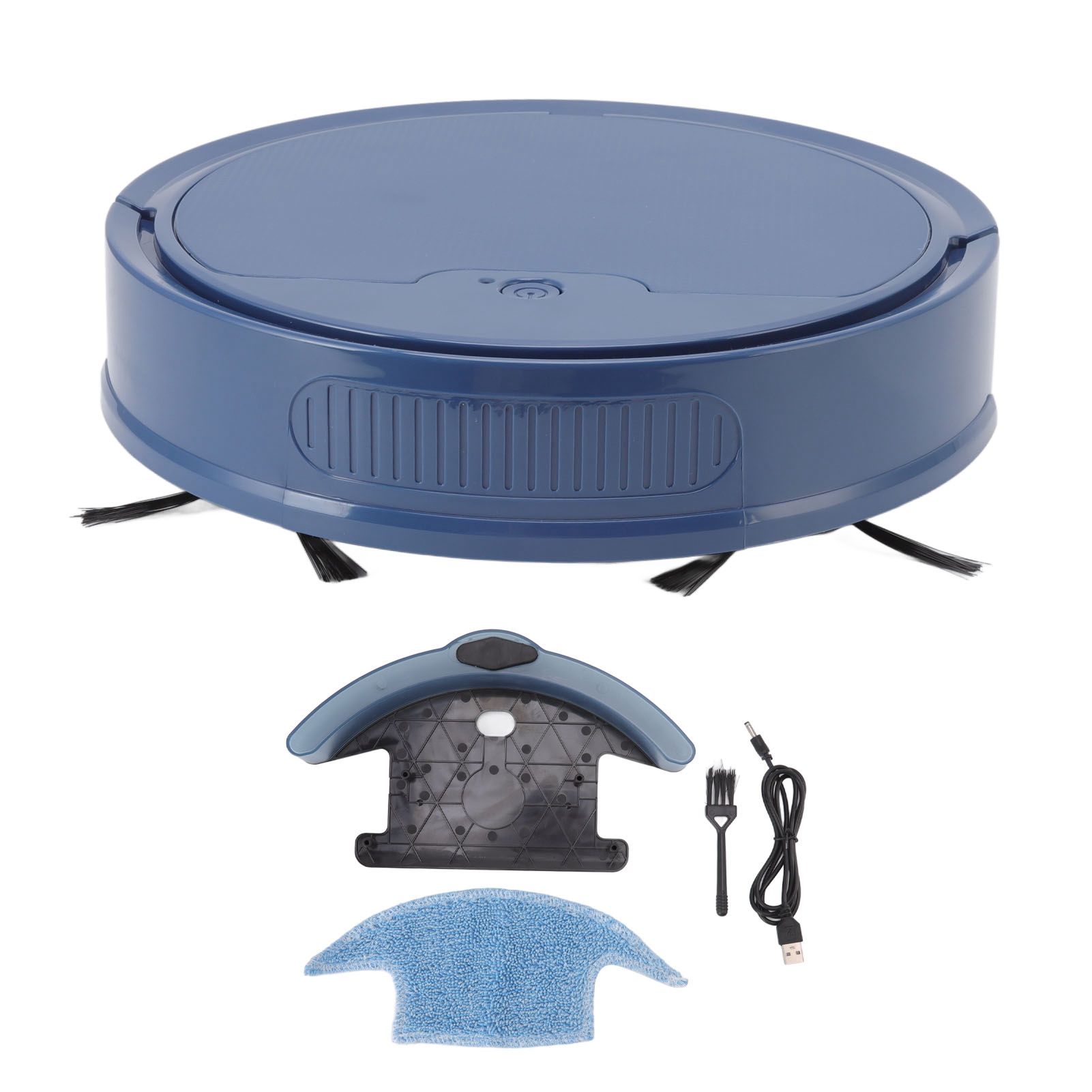 3 in 1 Robot Vacuum Cleaner Smart APP Remote Control 2000Pa Strong Suction USB Charging Sweeping Robot for Home Blue - Image 1