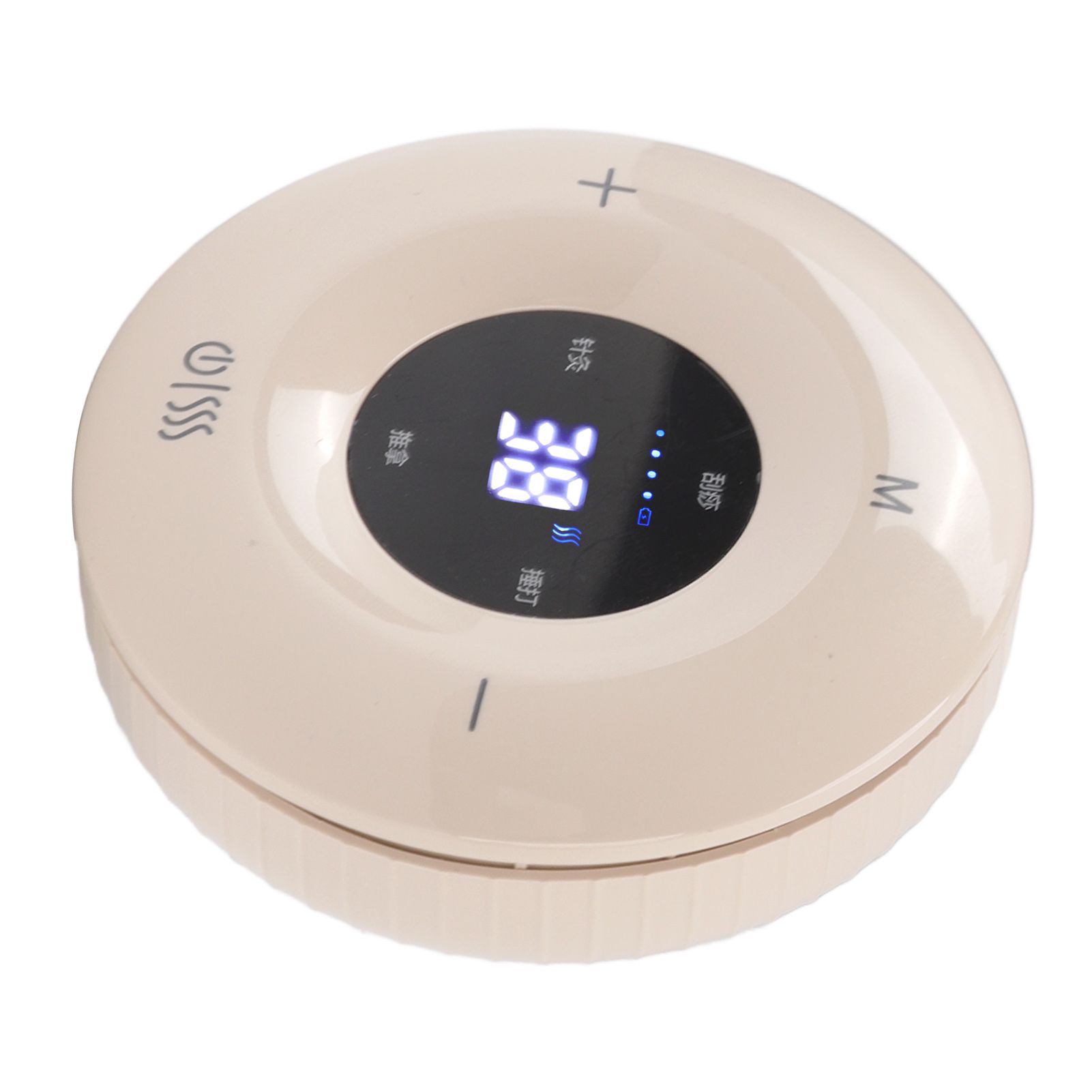 Electric Gua Sha Scrapping Massager USB Charging Multi Function Physical Gua Sha Massager with Heat and Suction for Home Apricot Yellow - Image 6