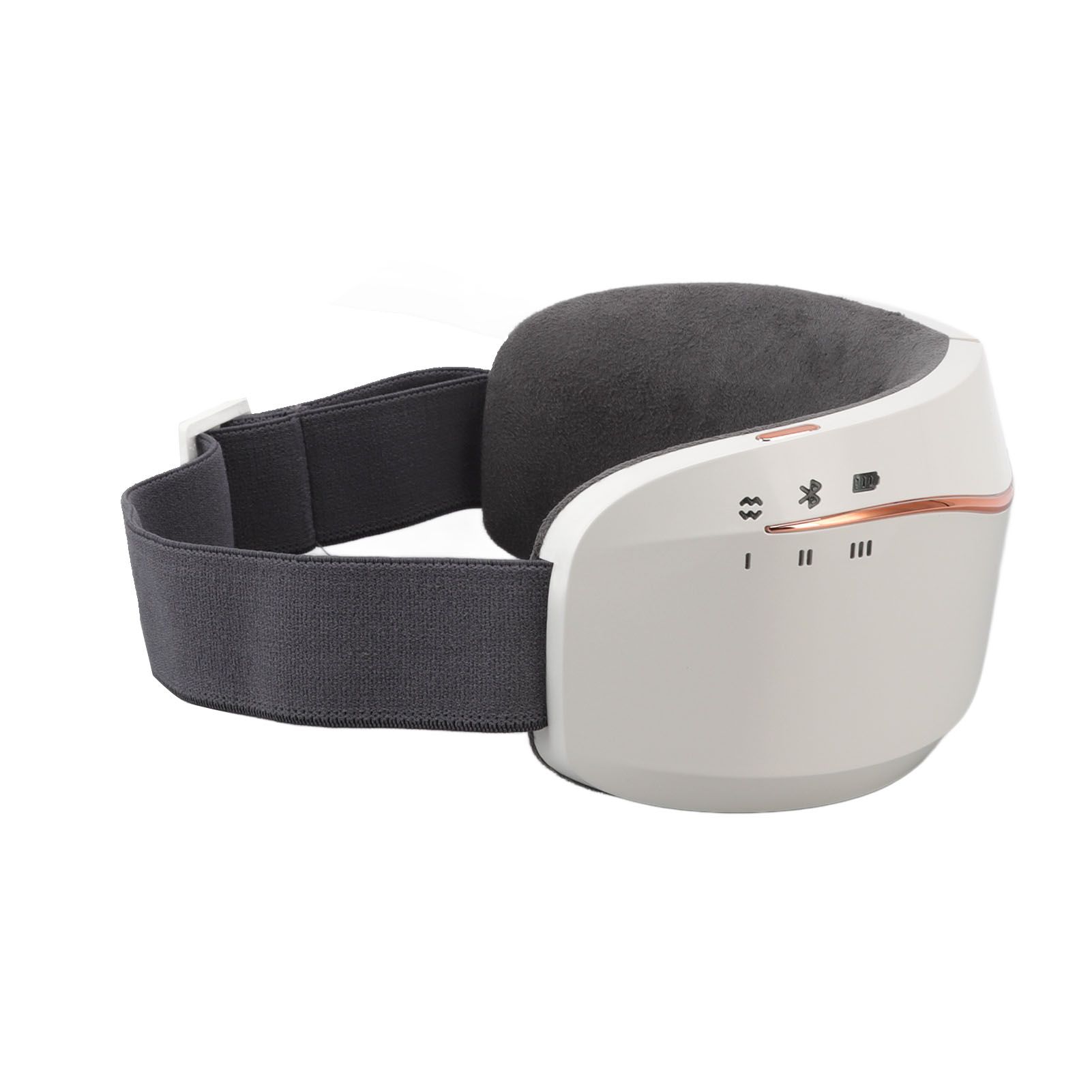 Eye Massager Smart Bluetooth Heating Vibration USB Charging Eye Massage Machine for Home Dorm White - Image 5
