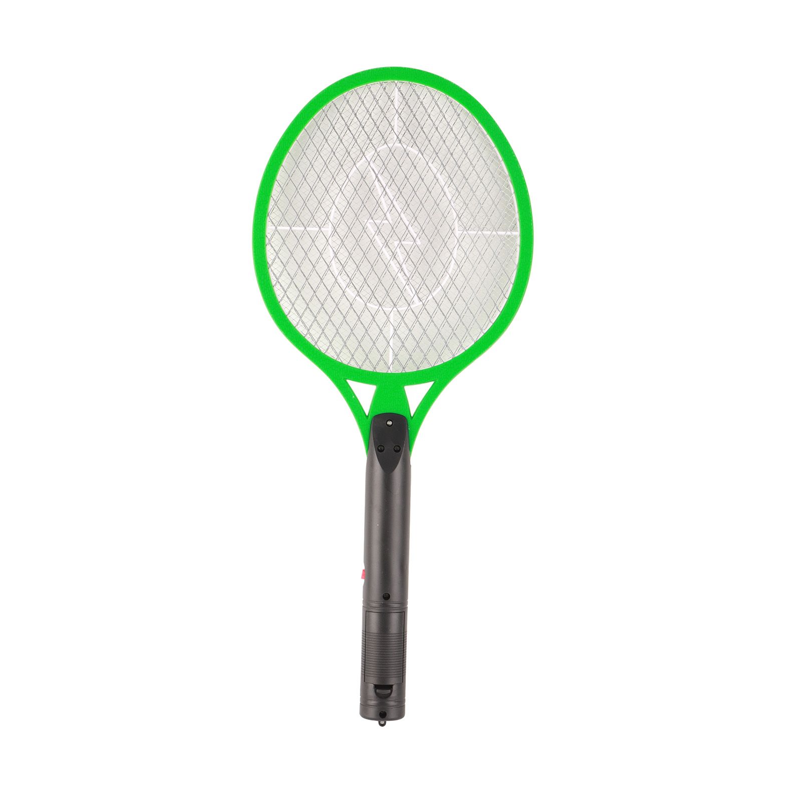 Electric Fly Swatter Racket Professional Triple Layer Large Mesh Safety Mosquito Bat for Home Camping Outdoor Green - Image 3