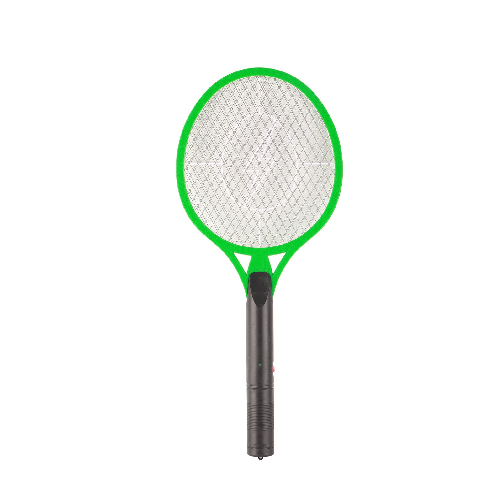 Electric Fly Swatter Racket Professional Triple Layer Large Mesh Safety Mosquito Bat for Home Camping Outdoor Green - Image 4