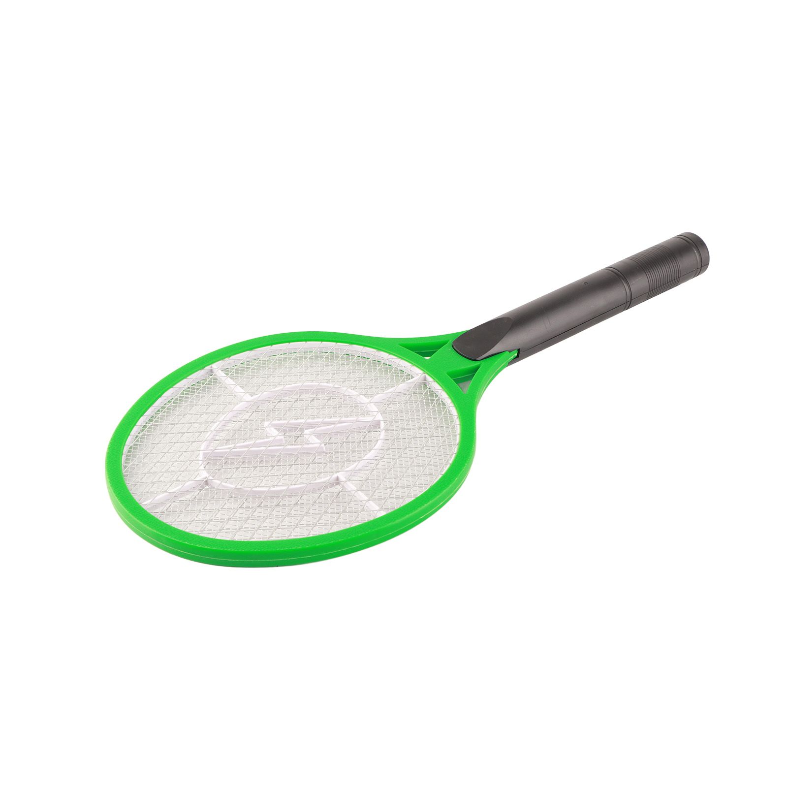 Electric Fly Swatter Racket Professional Triple Layer Large Mesh Safety Mosquito Bat for Home Camping Outdoor Green - Image 7