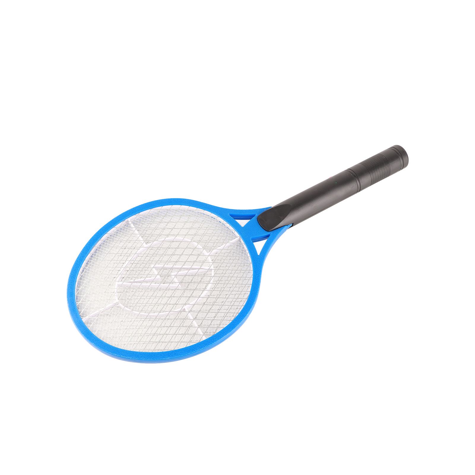Electric Fly Swatter Racket Professional Triple Layer Large Mesh Safety Mosquito Bat for Home Camping Outdoor Blue - Image 4