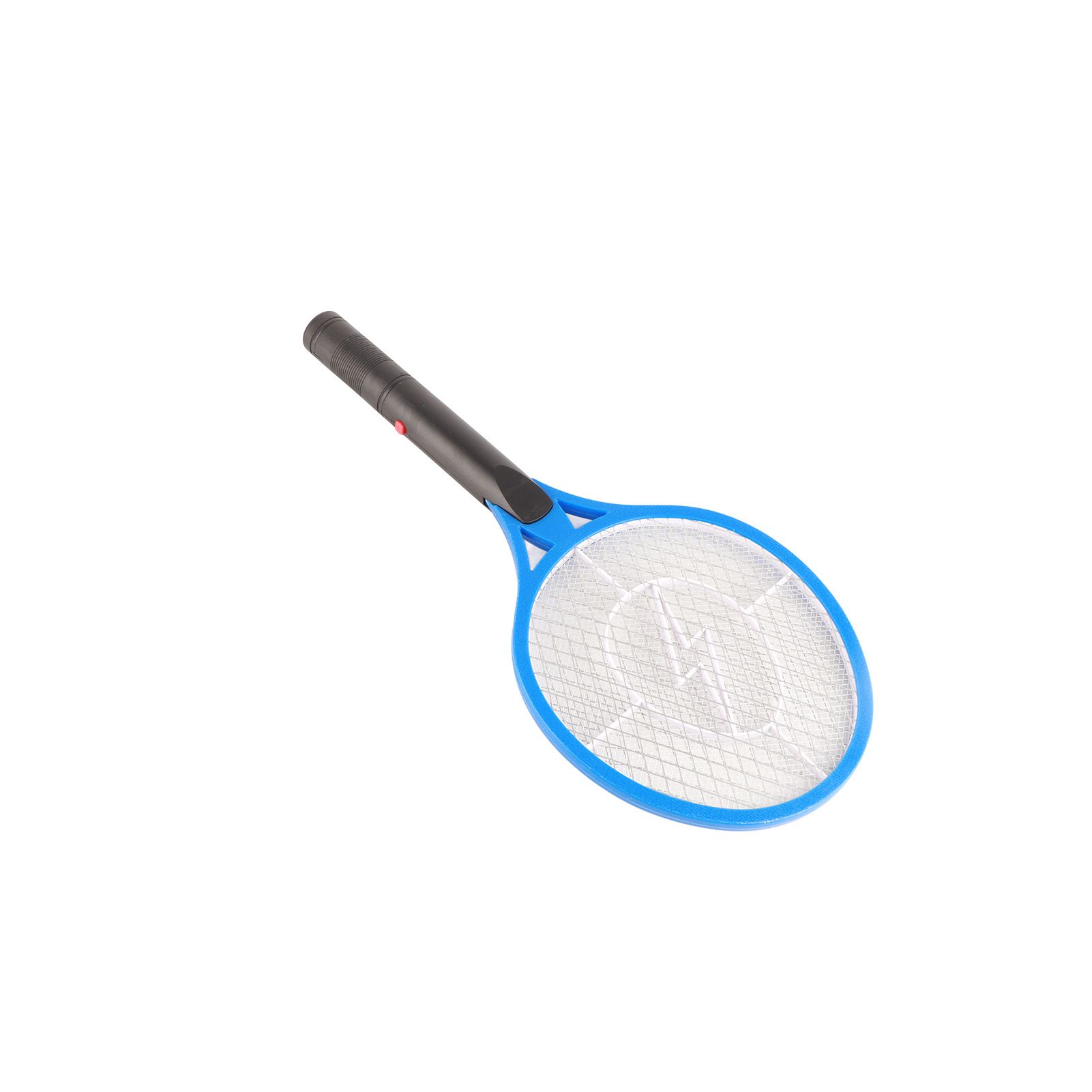 Electric Fly Swatter Racket Professional Triple Layer Large Mesh Safety Mosquito Bat for Home Camping Outdoor Blue - Image 5