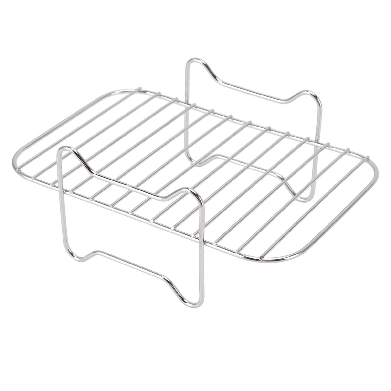 Fryer Rack Grill Dehydrator Rack for Dual Basket for NINJA FOOD 8QT Kitchen Cooking Fryer - Image 1