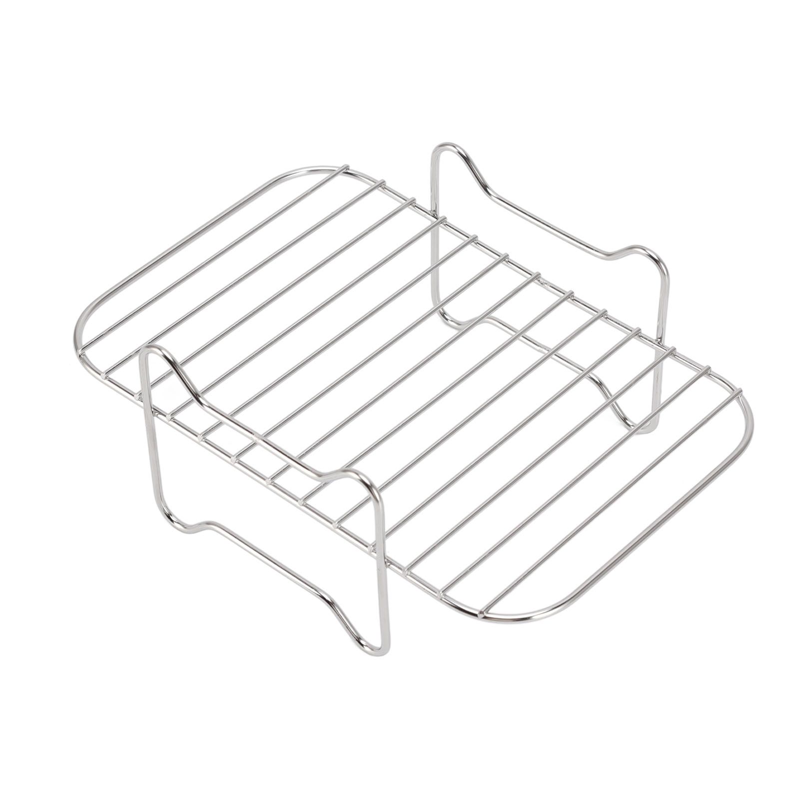 Fryer Rack Grill Dehydrator Rack for Dual Basket for NINJA FOOD 8QT Kitchen Cooking Fryer - Image 8