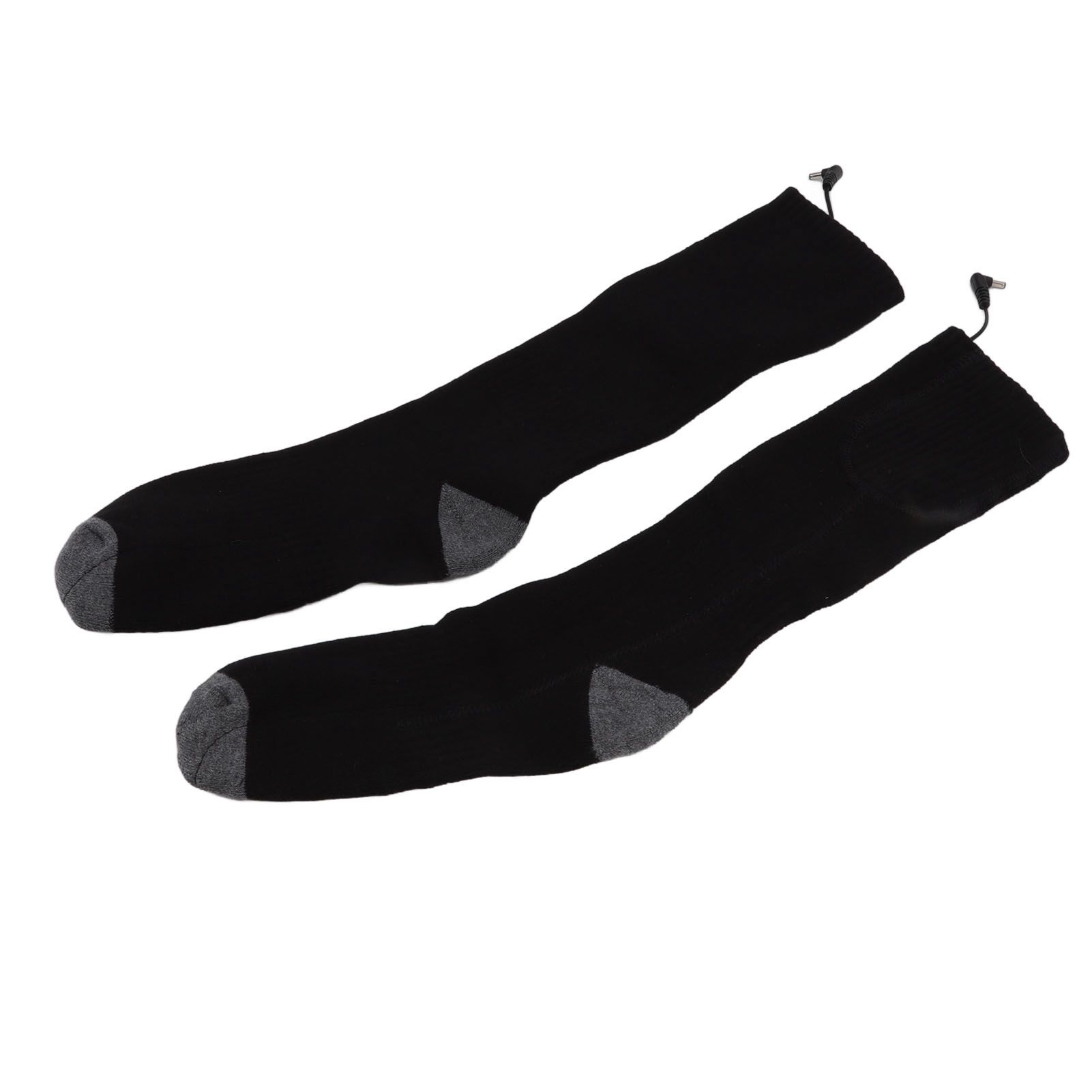 Smart Heating Socks Foot Thermal Electric Heated Stockings Winter Cold Resistant Electric Socks Black - Image 8