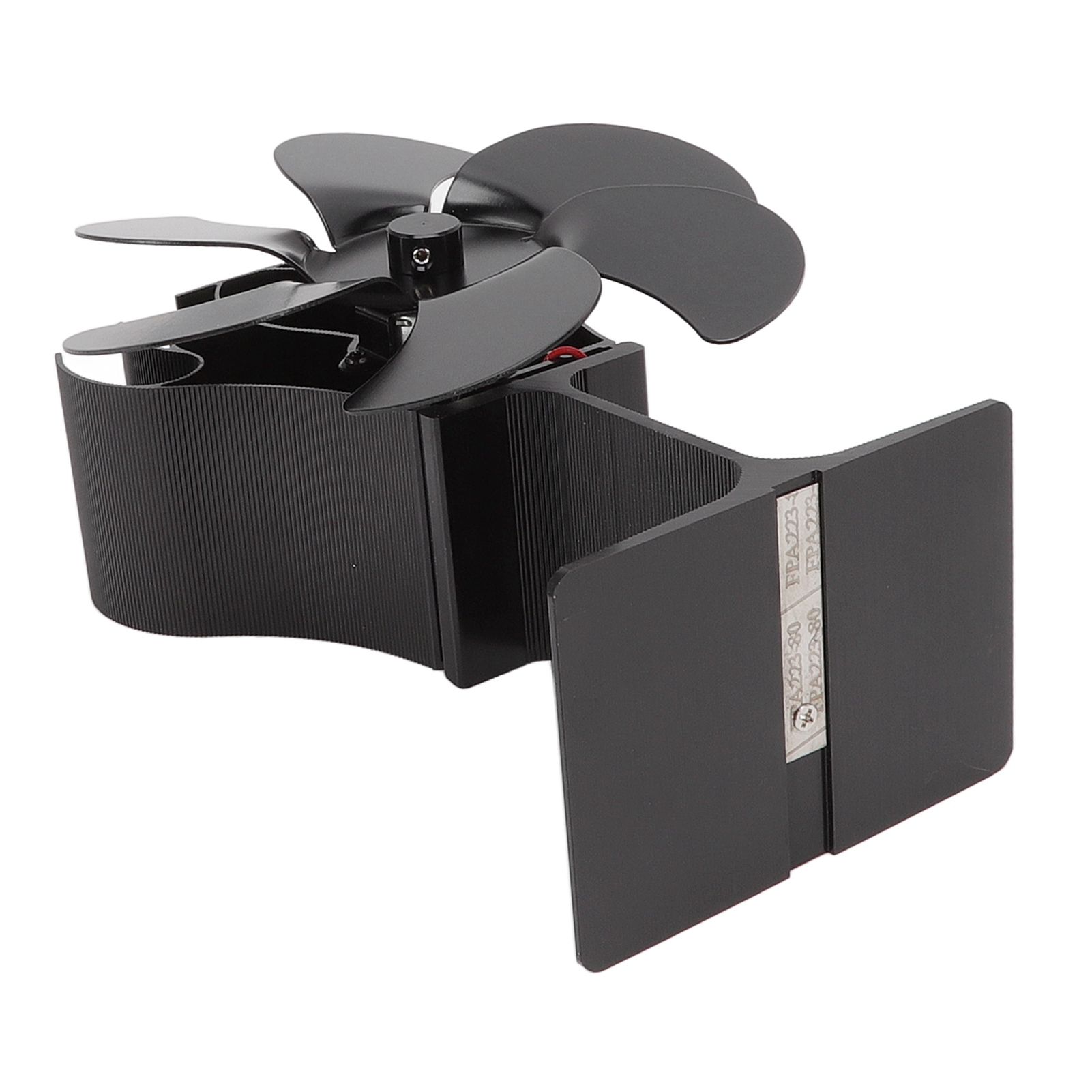 6 Blade Stove Fan Black Self Starting High Temperature Resistant Heat Powered Stove Fan for Home 152mm - Image 8