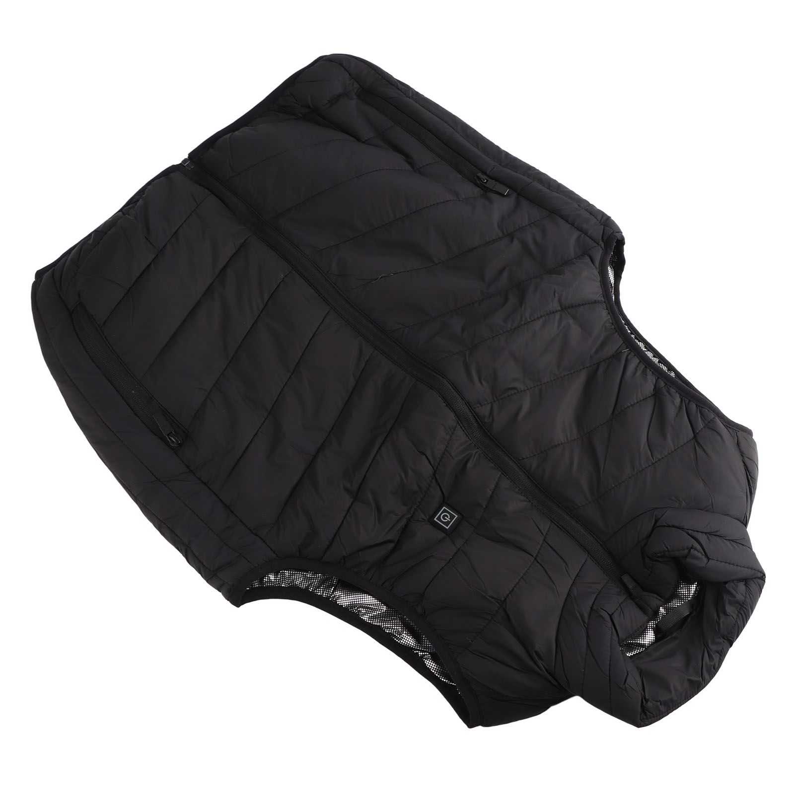 Heated Jacket Unisex 3 Gears Four Zones Heating Polyester Fiber Electric Thermal Vest for Outdoor Winter XXL - Image 6