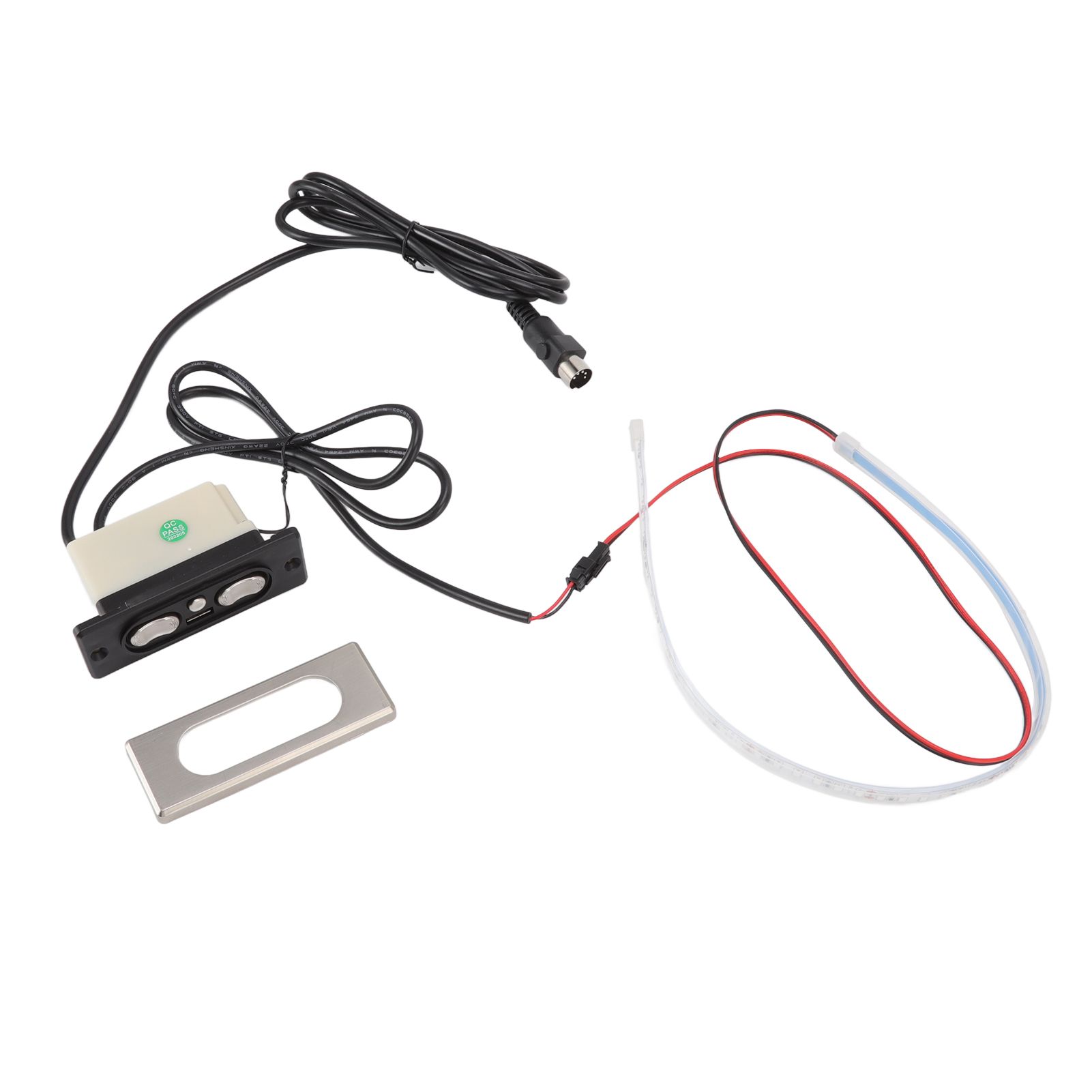 Electric Sofa Controller 5A 3 Buttons 5 Pin Straight Head USB Charging Port Lift Chairs Switch with LED Strip - Image 2