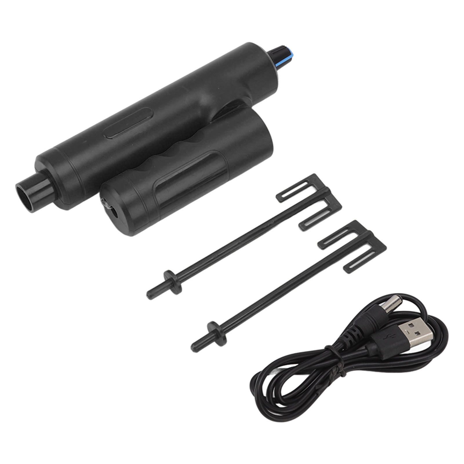 Handheld Electric Epoxy Resin Mixer Foldable Electric Epoxy Resin Stirrer for Mixing Paint Ceramics Glaze Pigment Black - Image 1