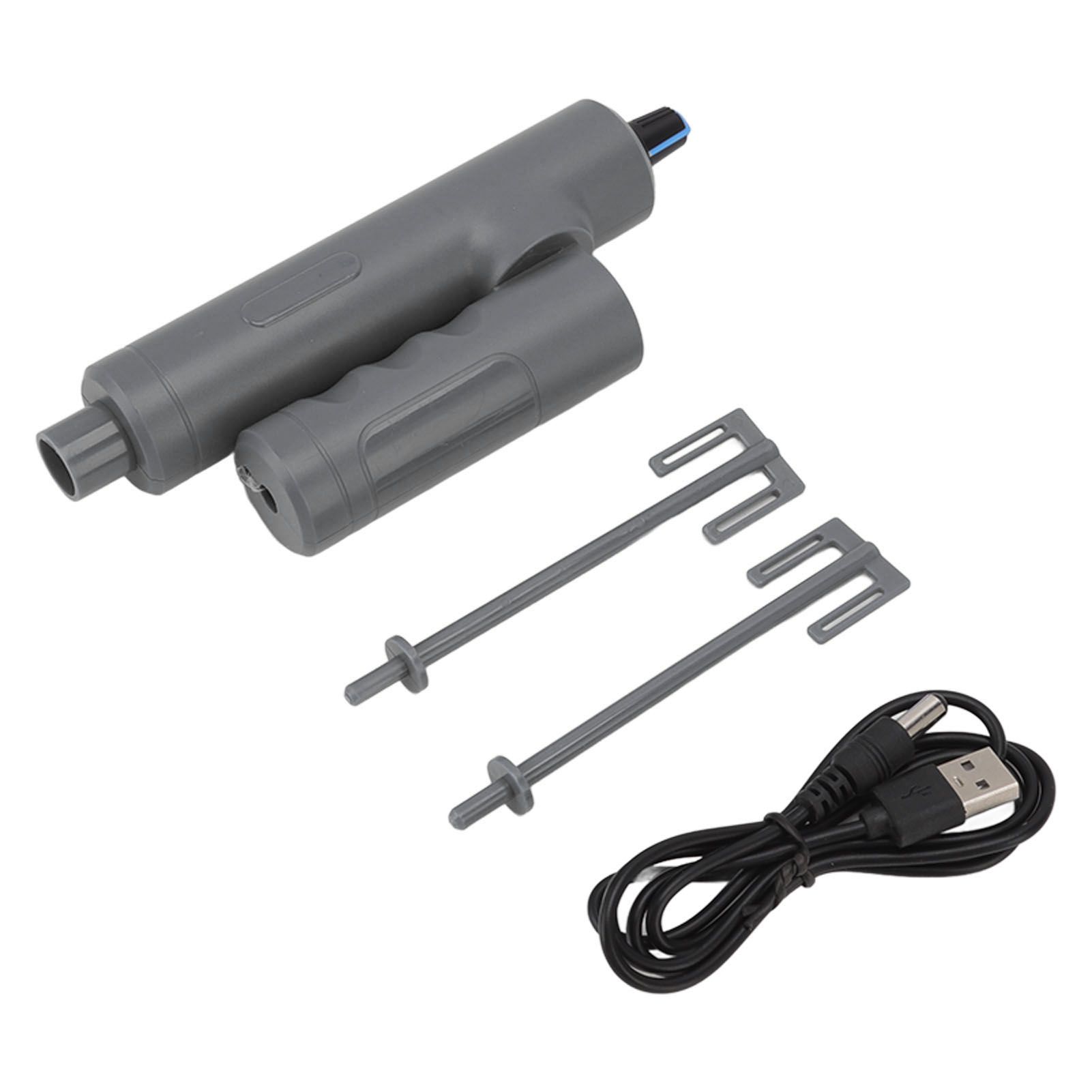 Handheld Electric Epoxy Resin Mixer Foldable Electric Epoxy Resin Stirrer for Mixing Paint Ceramics Glaze Pigment Gray - Image 1