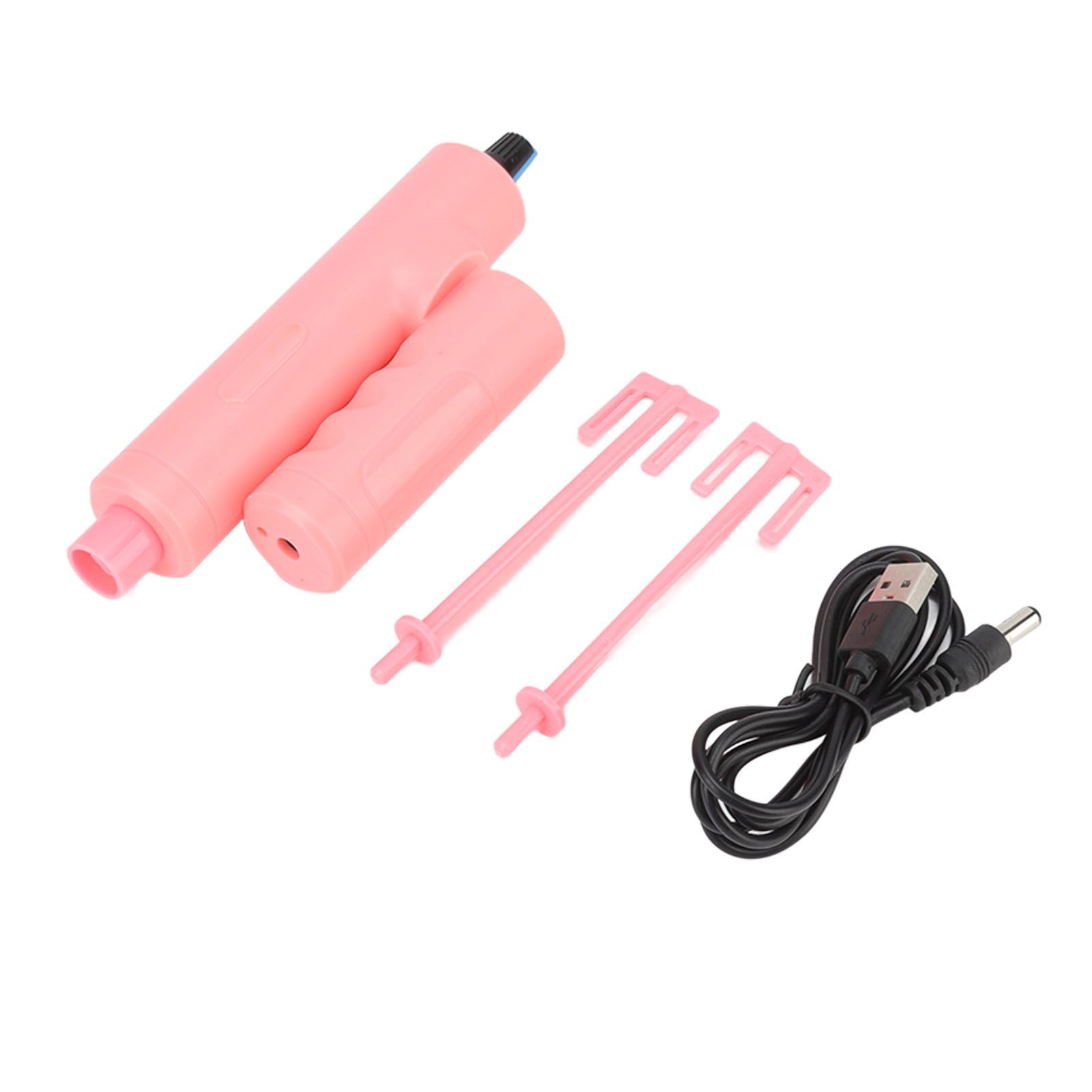 Handheld Electric Epoxy Resin Mixer Foldable Electric Epoxy Resin Stirrer for Mixing Paint Ceramics Glaze Pigment Pink - Image 1