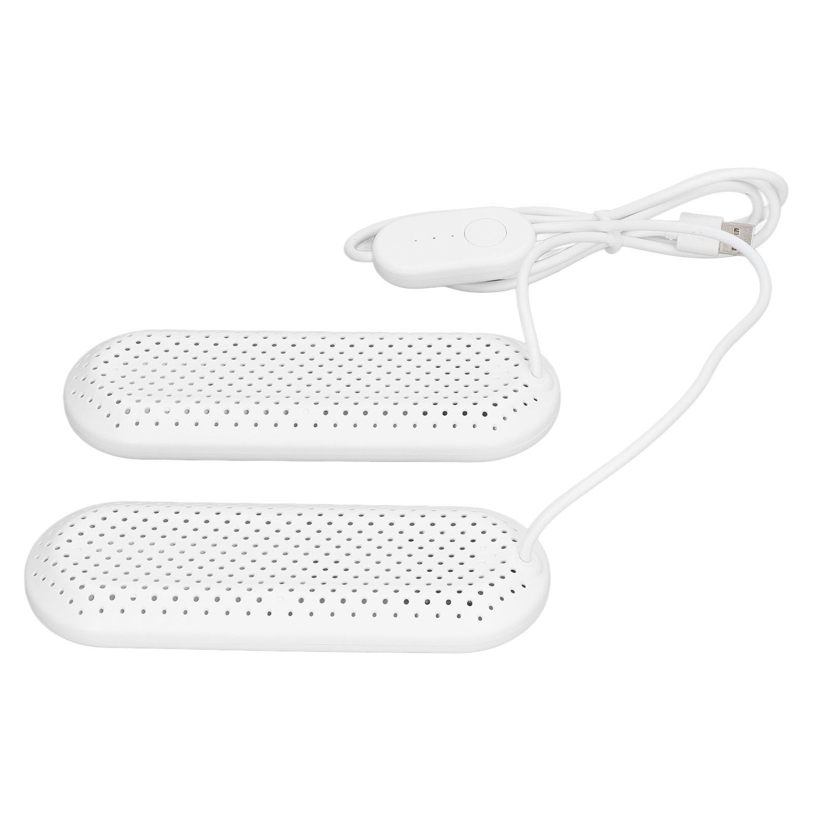 Household USB Shoe Dryer Student Dormitory Adult Deodorizing Boot Shoes Dryer with Timer White - Image 1