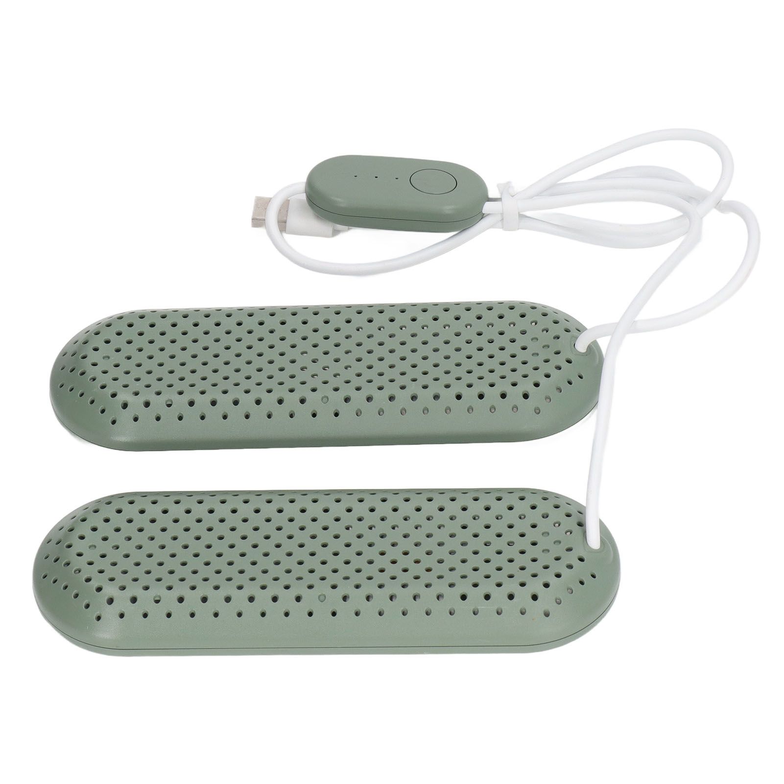 Household USB Shoe Dryer Student Dormitory Adult Deodorizing Boot Shoes Dryer with Timer OD Green - Image 1