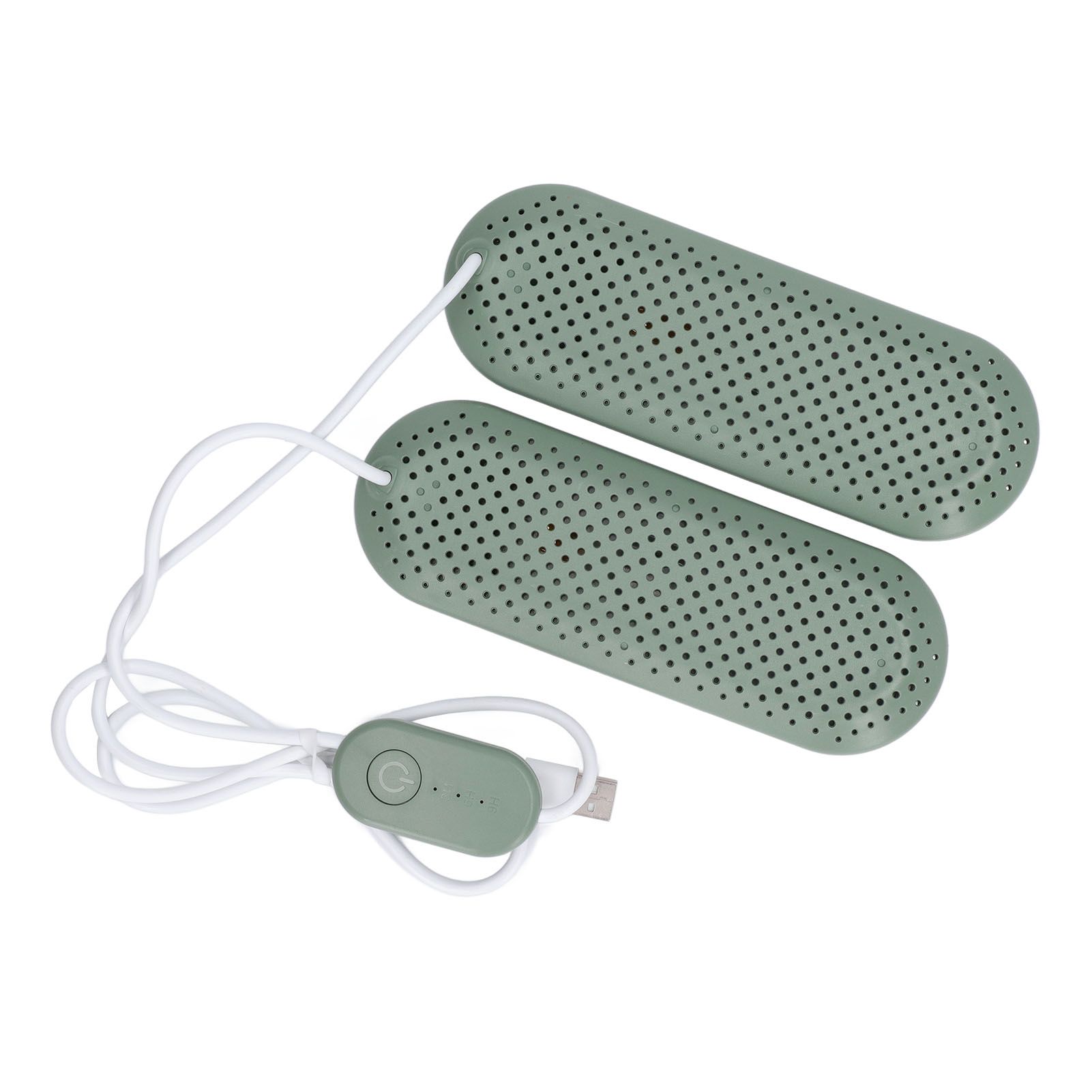Household USB Shoe Dryer Student Dormitory Adult Deodorizing Boot Shoes Dryer with Timer OD Green - Image 5