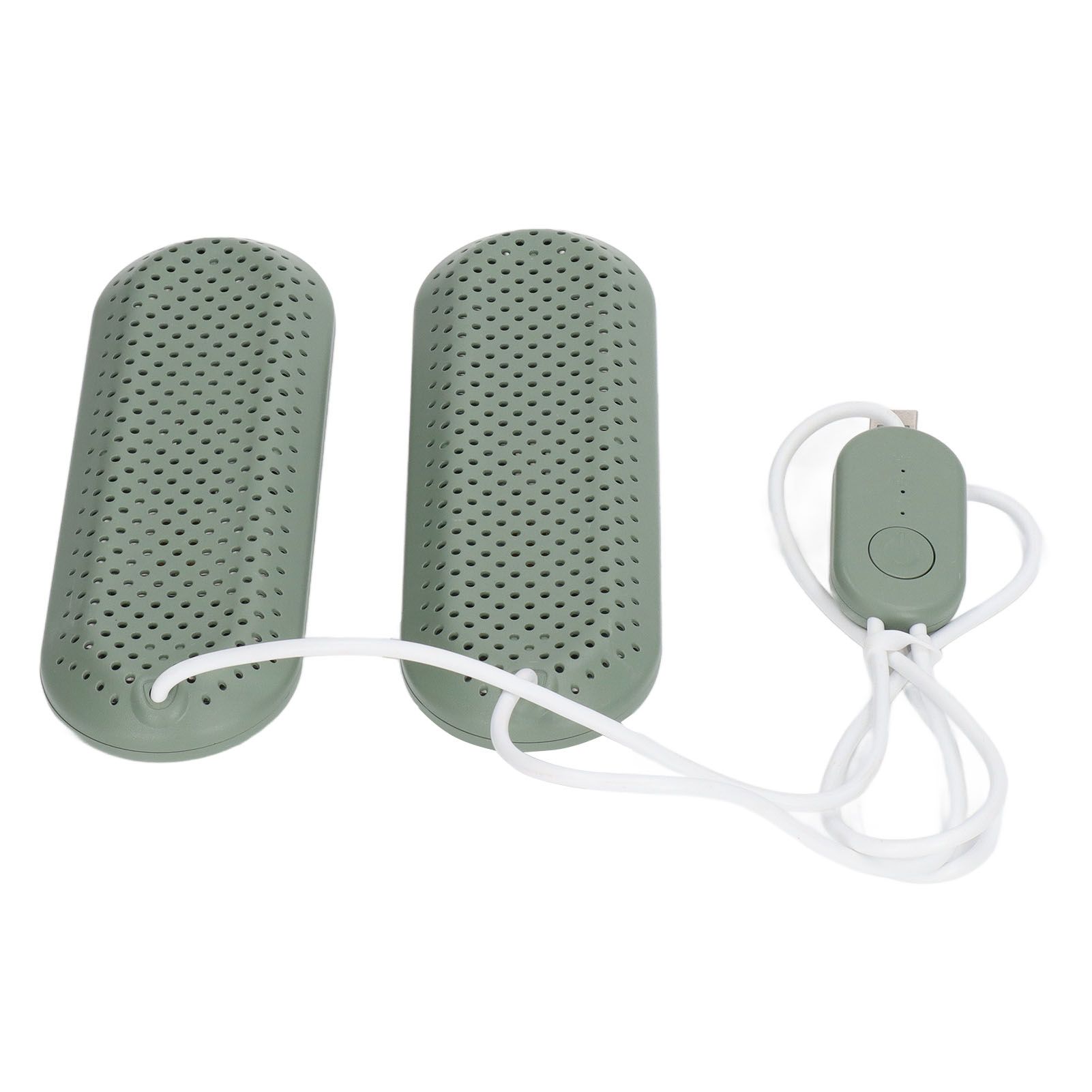 Household USB Shoe Dryer Student Dormitory Adult Deodorizing Boot Shoes Dryer with Timer OD Green - Image 7