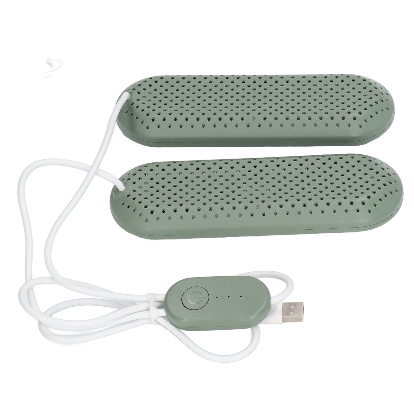 Household USB Shoe Dryer Student Dormitory Adult Deodorizing Boot Shoes Dryer with Timer OD Green - Image 8