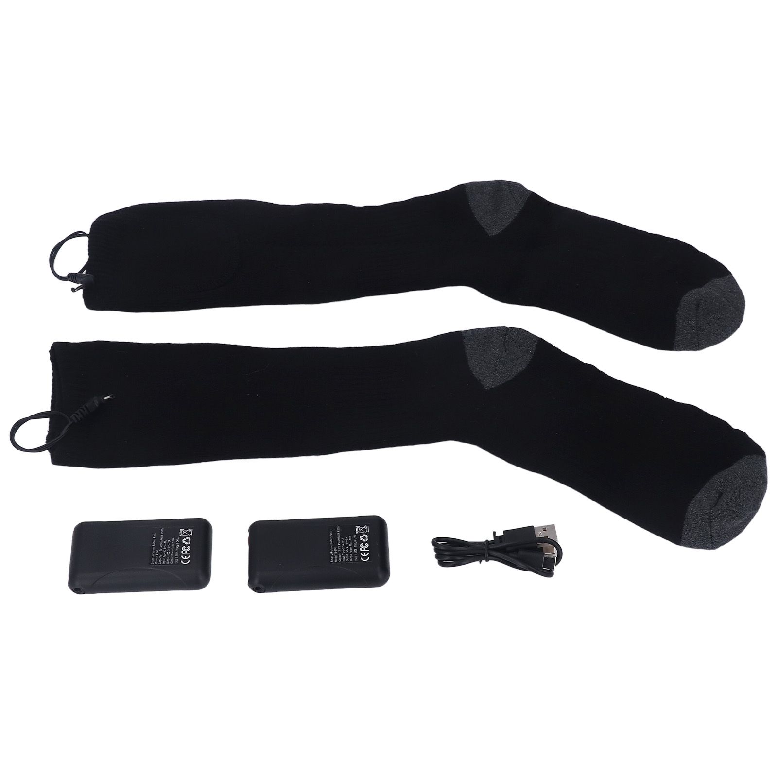 Heated Socks Warmer 3 Heating Level USB Charging Comfortable Washable for Men Women - Image 3