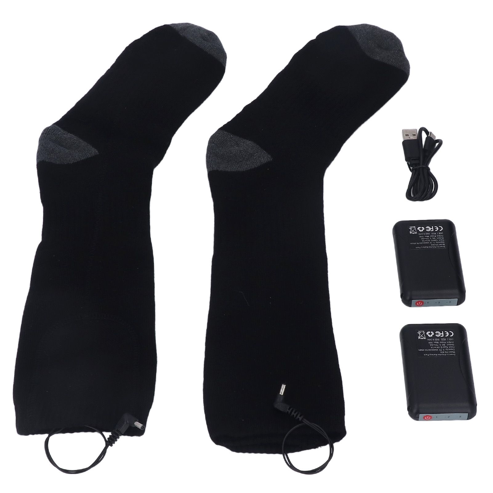 Heated Socks Warmer 3 Heating Level USB Charging Comfortable Washable for Men Women - Image 5