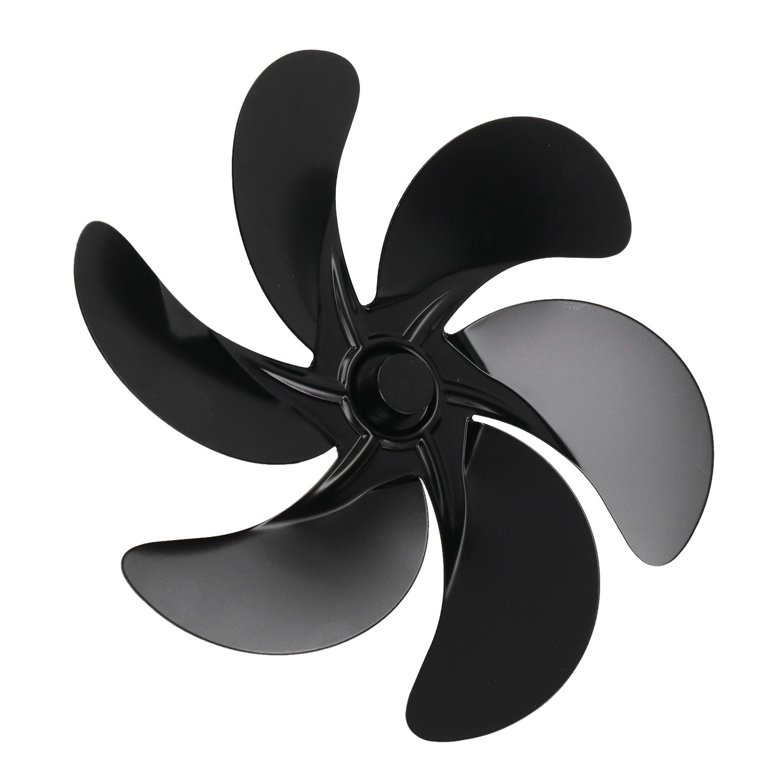 6 Blades Fireplace Fan Blade Replacement Universal Aluminum Alloy Fan Blade Stove Fan Accessories - Image 3