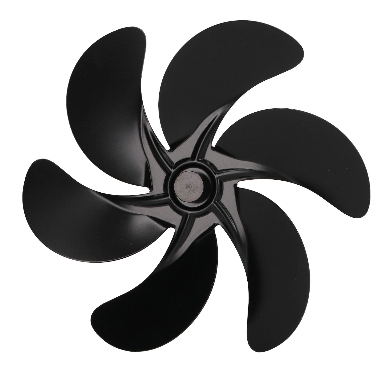 6 Blades Fireplace Fan Blade Replacement Universal Aluminum Alloy Fan Blade Stove Fan Accessories - Image 4