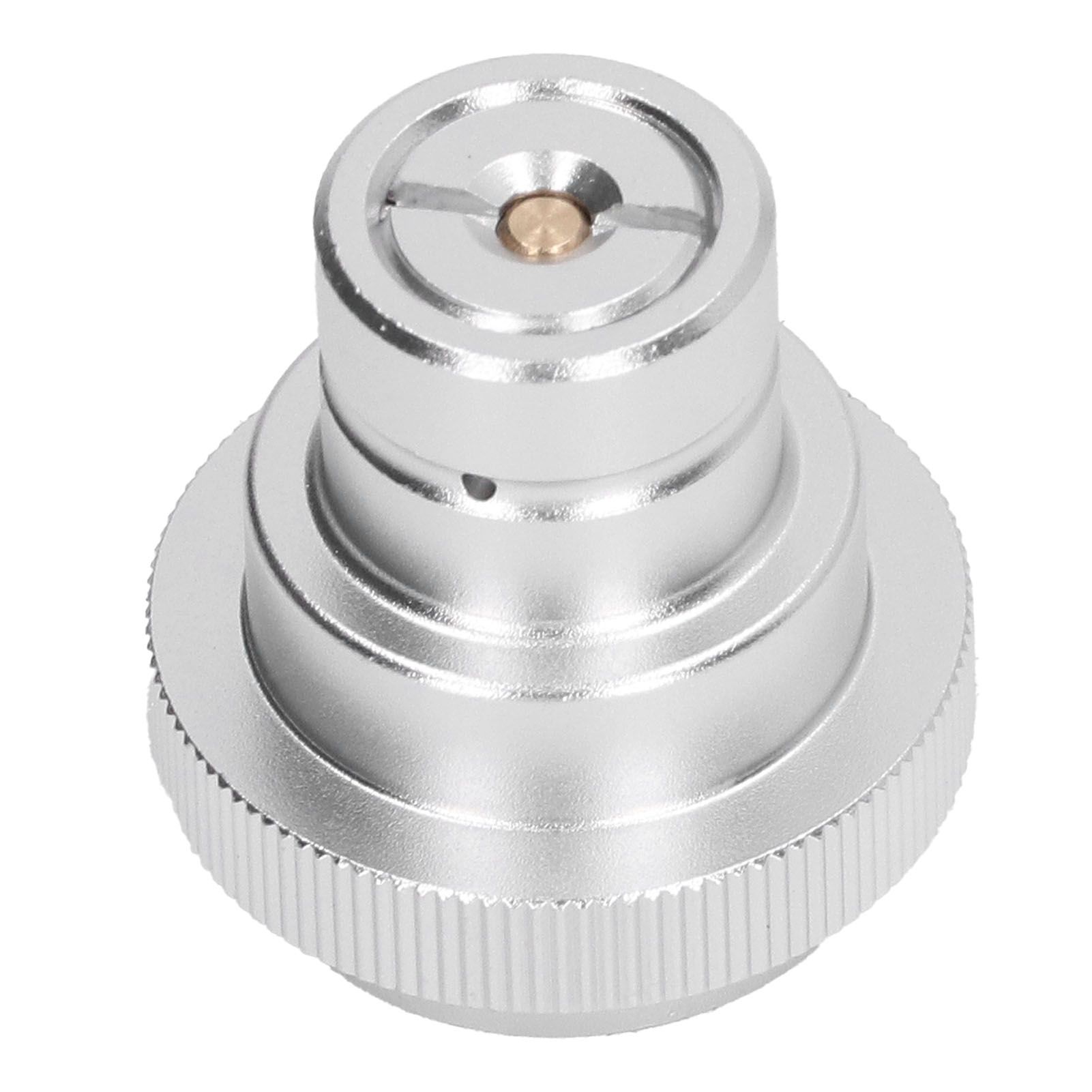 Soda Water Adapter for DUO for Terra for Art Gas Cylinder Inflation Quick Release Conversion Head Silver - Image 3